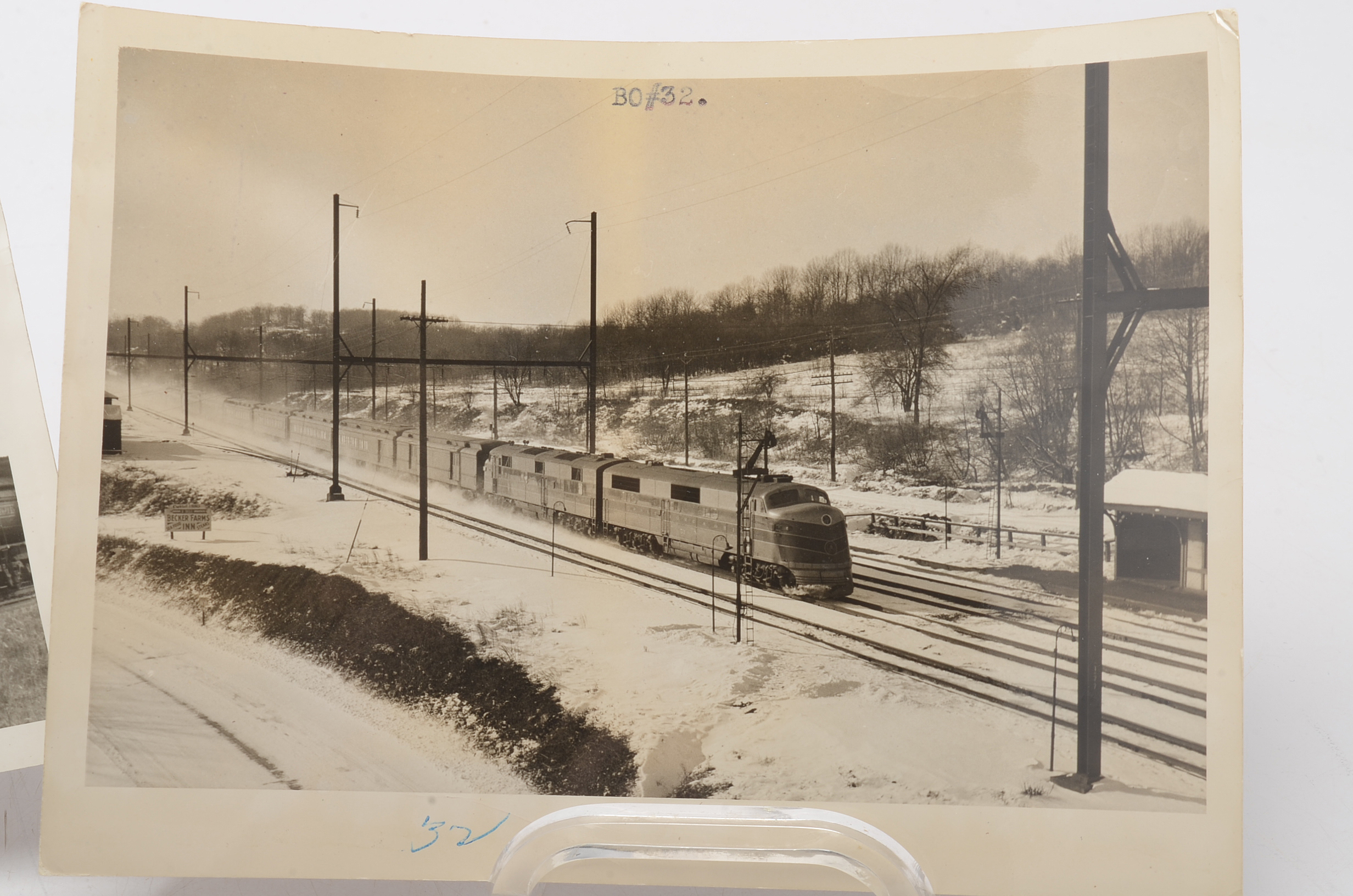 Collection of Baltimore and Ohio Railroad Photographs from 1940s