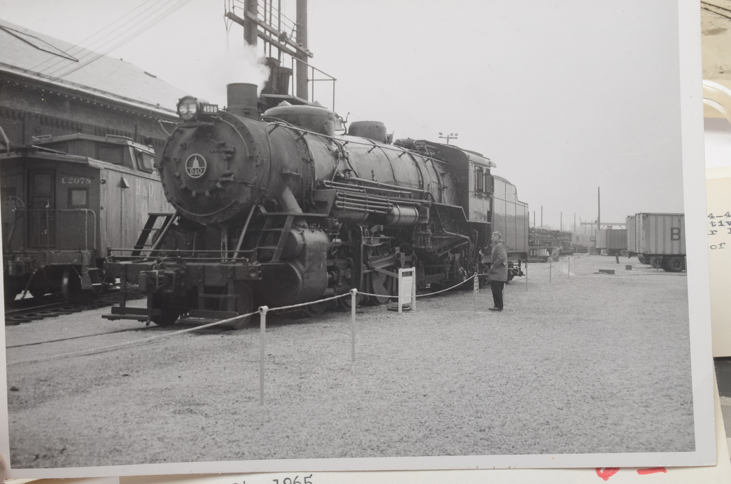 Collection of Baltimore and Ohio Railroad Photographs from 1940s