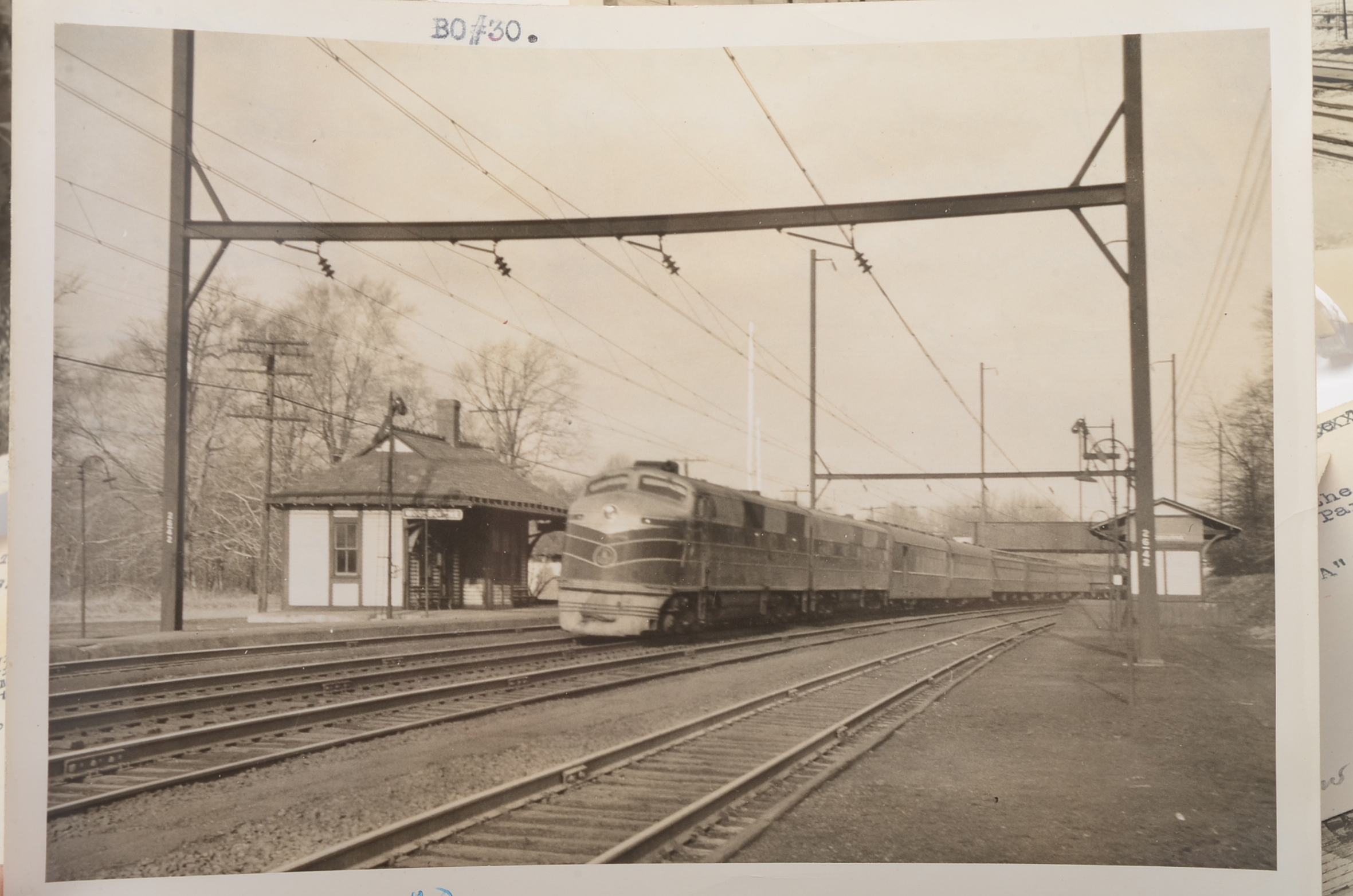 Collection of Baltimore and Ohio Railroad Photographs from 1940s