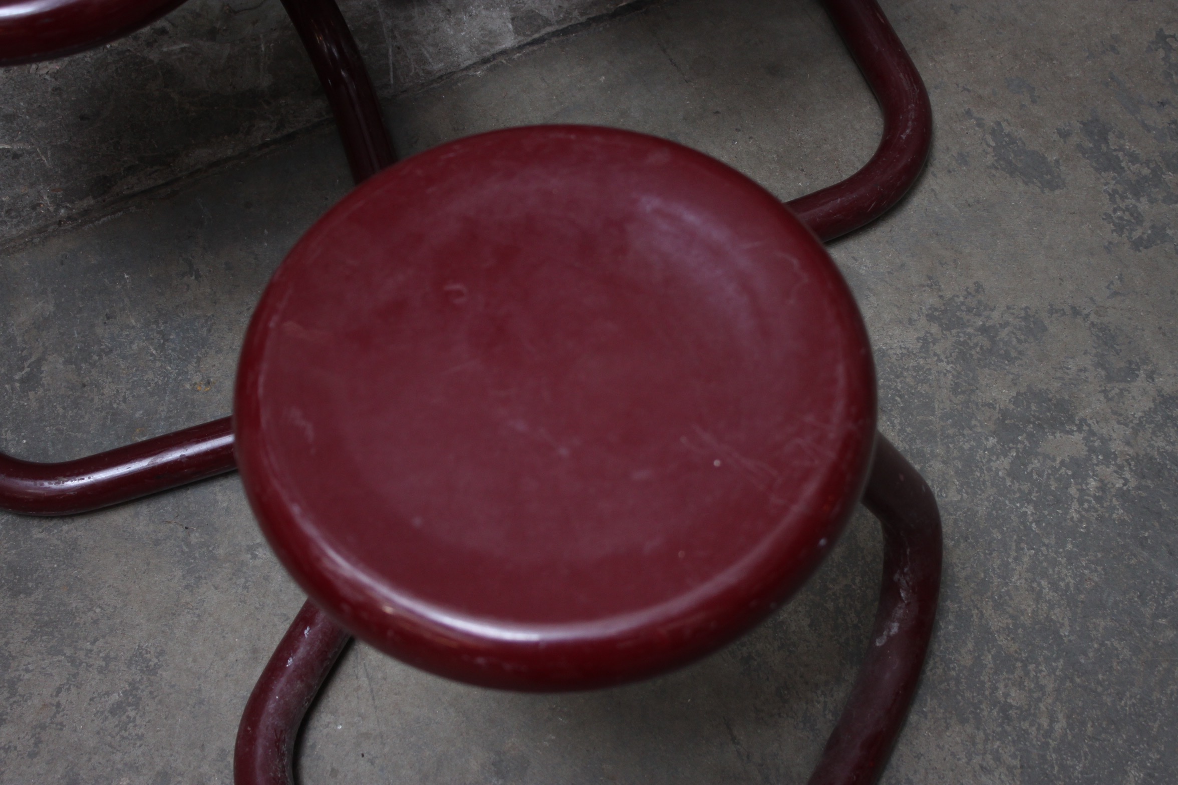 Vintage Modernist K700 "Paperclip" Stools by Kinetics