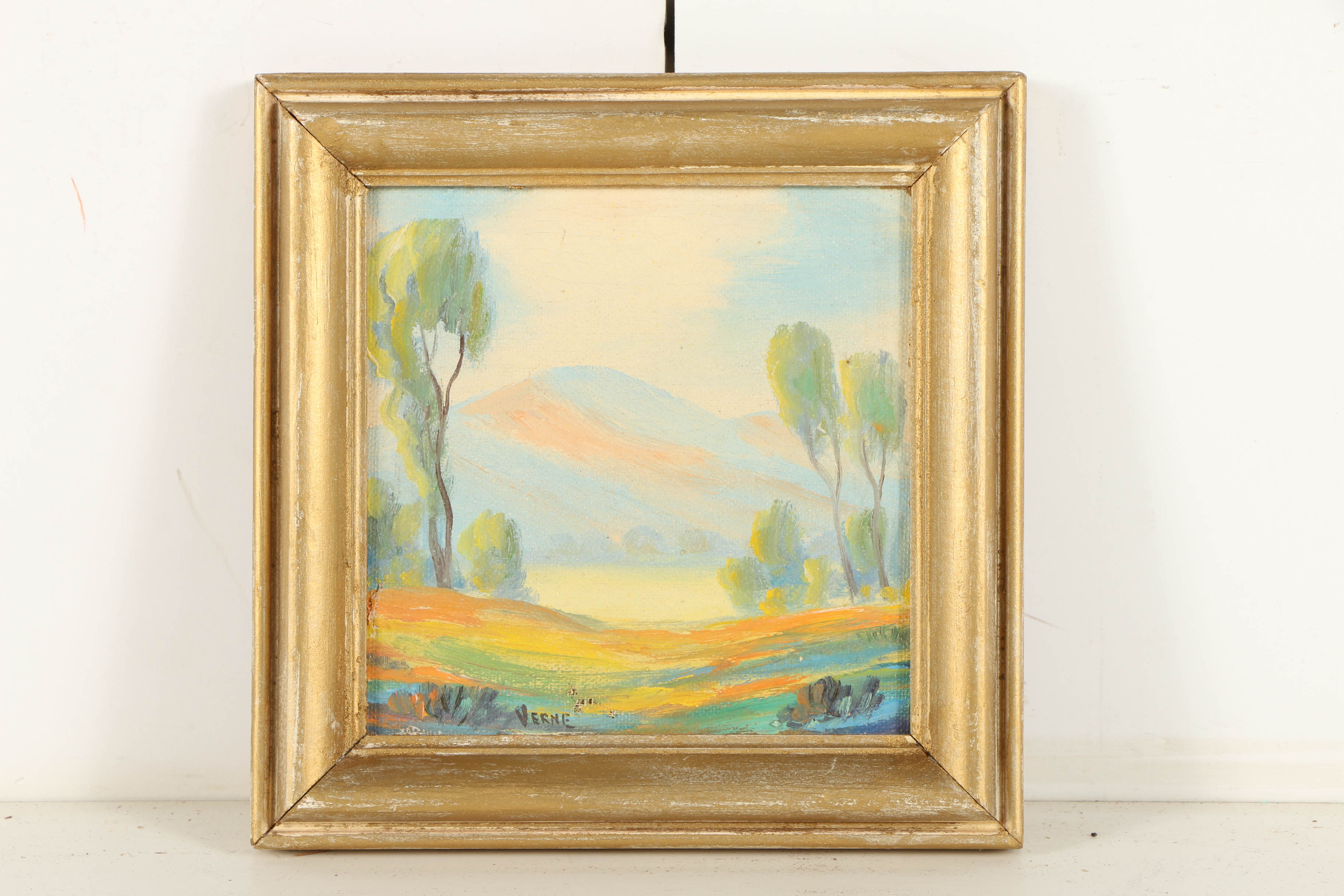 Verne Oil Paintings on Canvas of Desert Landscapes