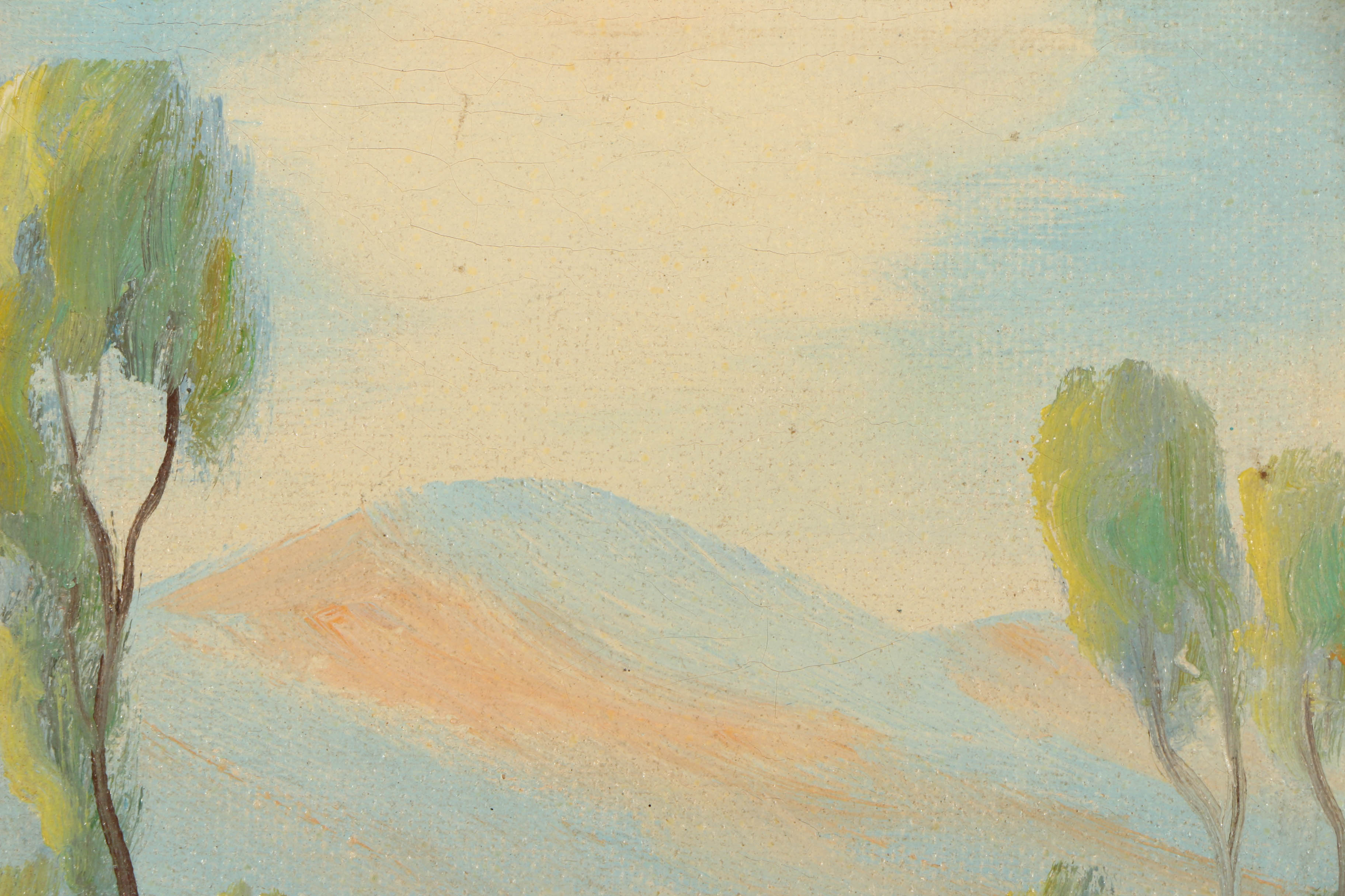 Verne Oil Paintings on Canvas of Desert Landscapes