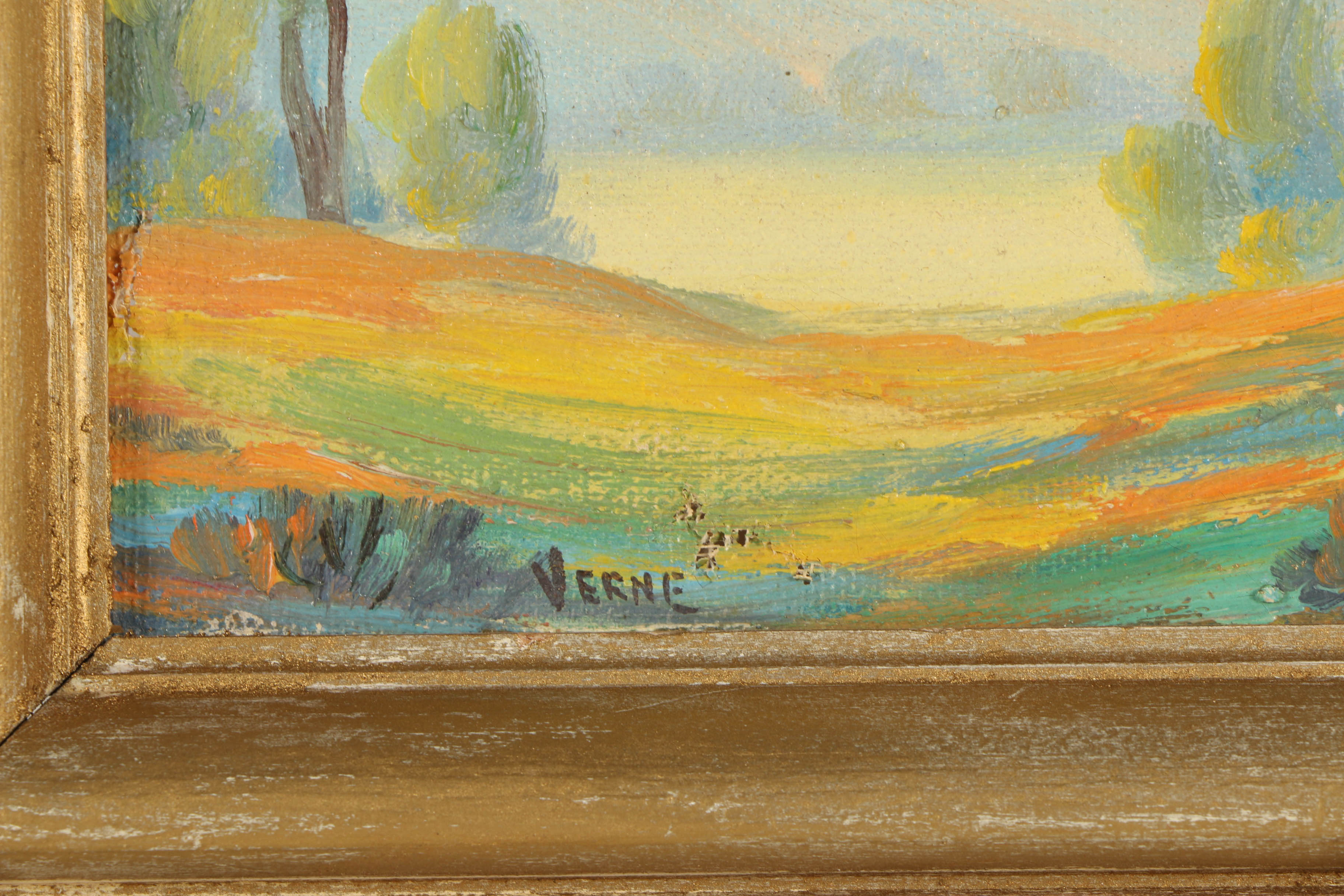 Verne Oil Paintings on Canvas of Desert Landscapes