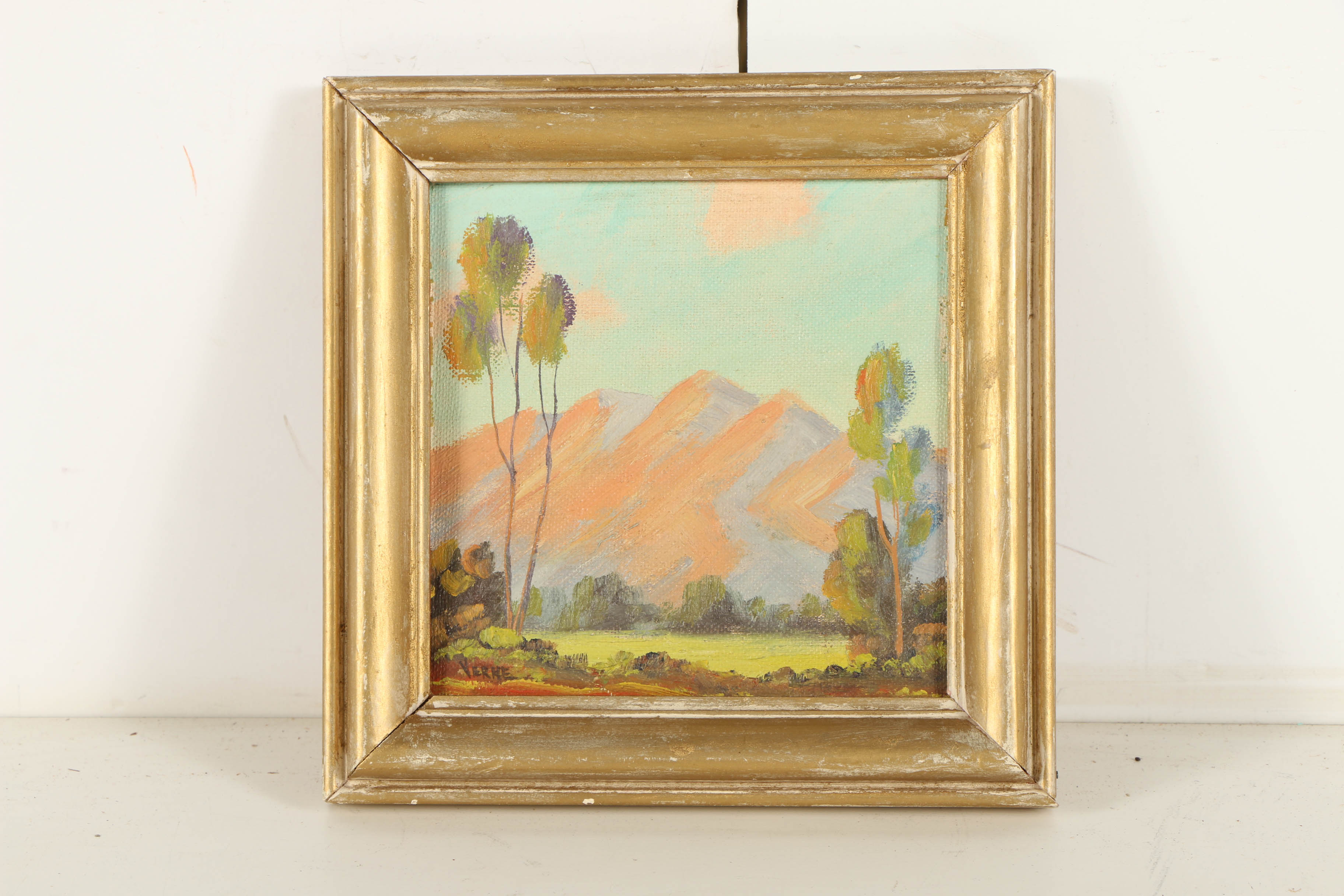 Verne Oil Paintings on Canvas of Desert Landscapes