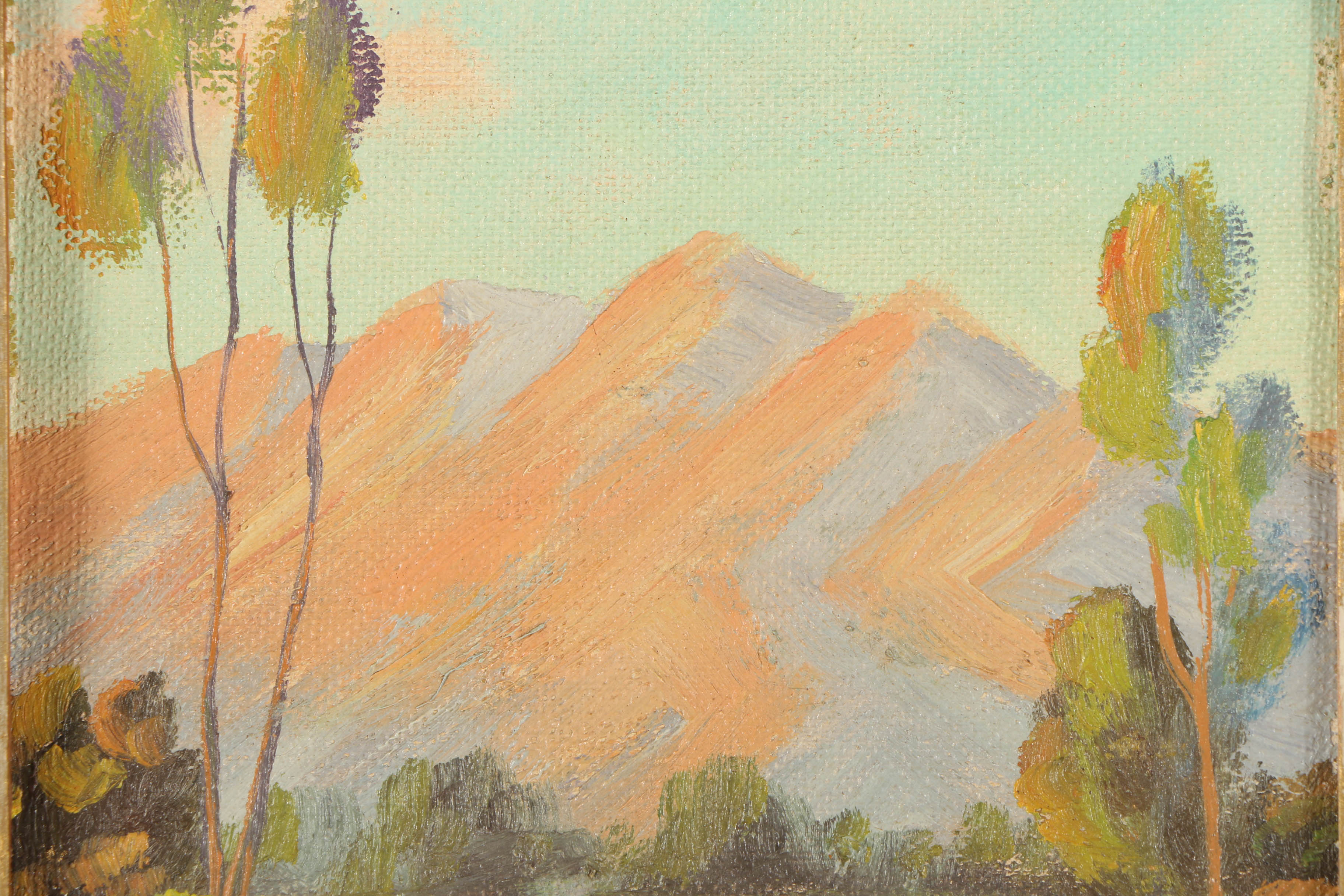 Verne Oil Paintings on Canvas of Desert Landscapes