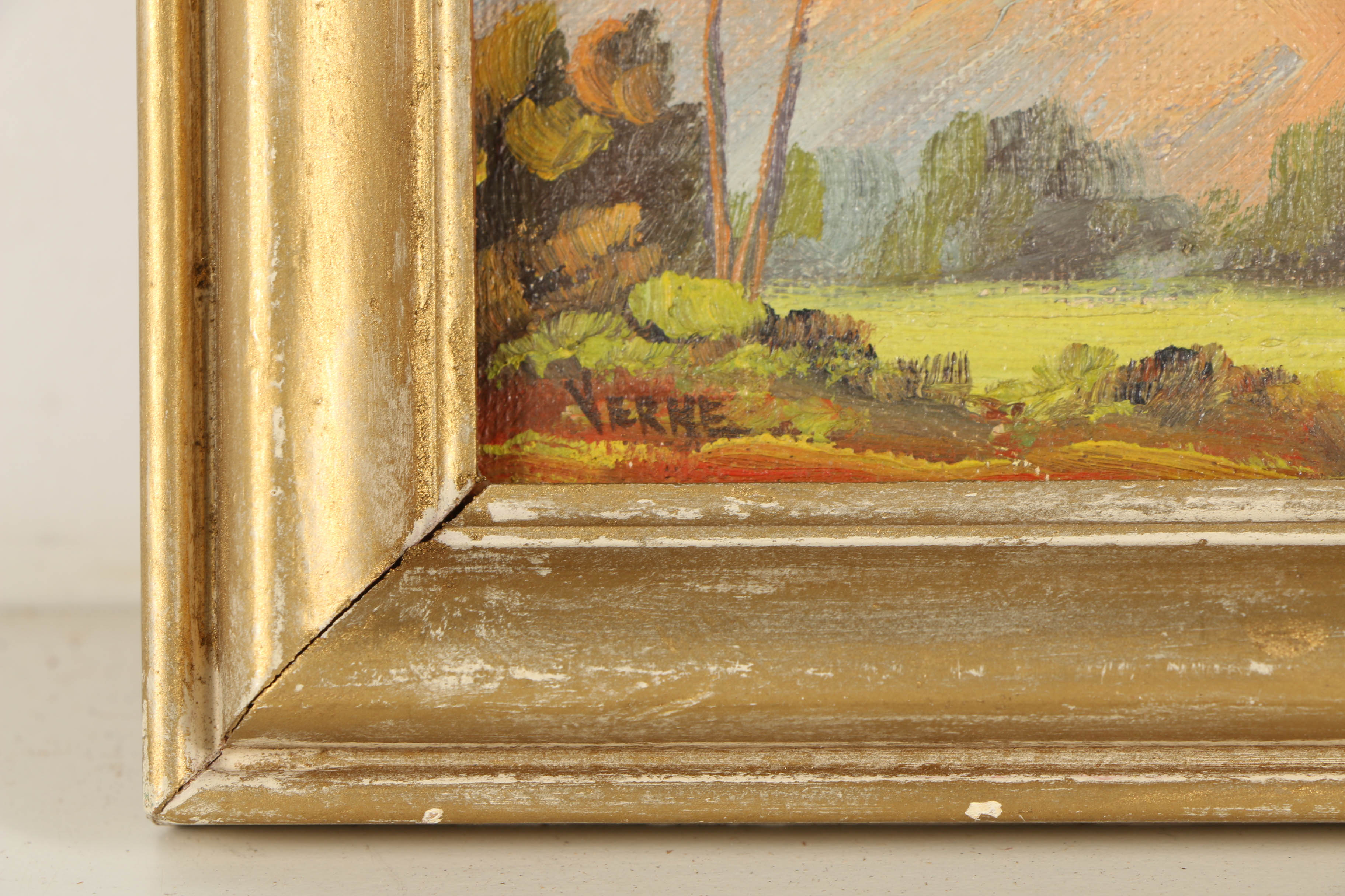 Verne Oil Paintings on Canvas of Desert Landscapes