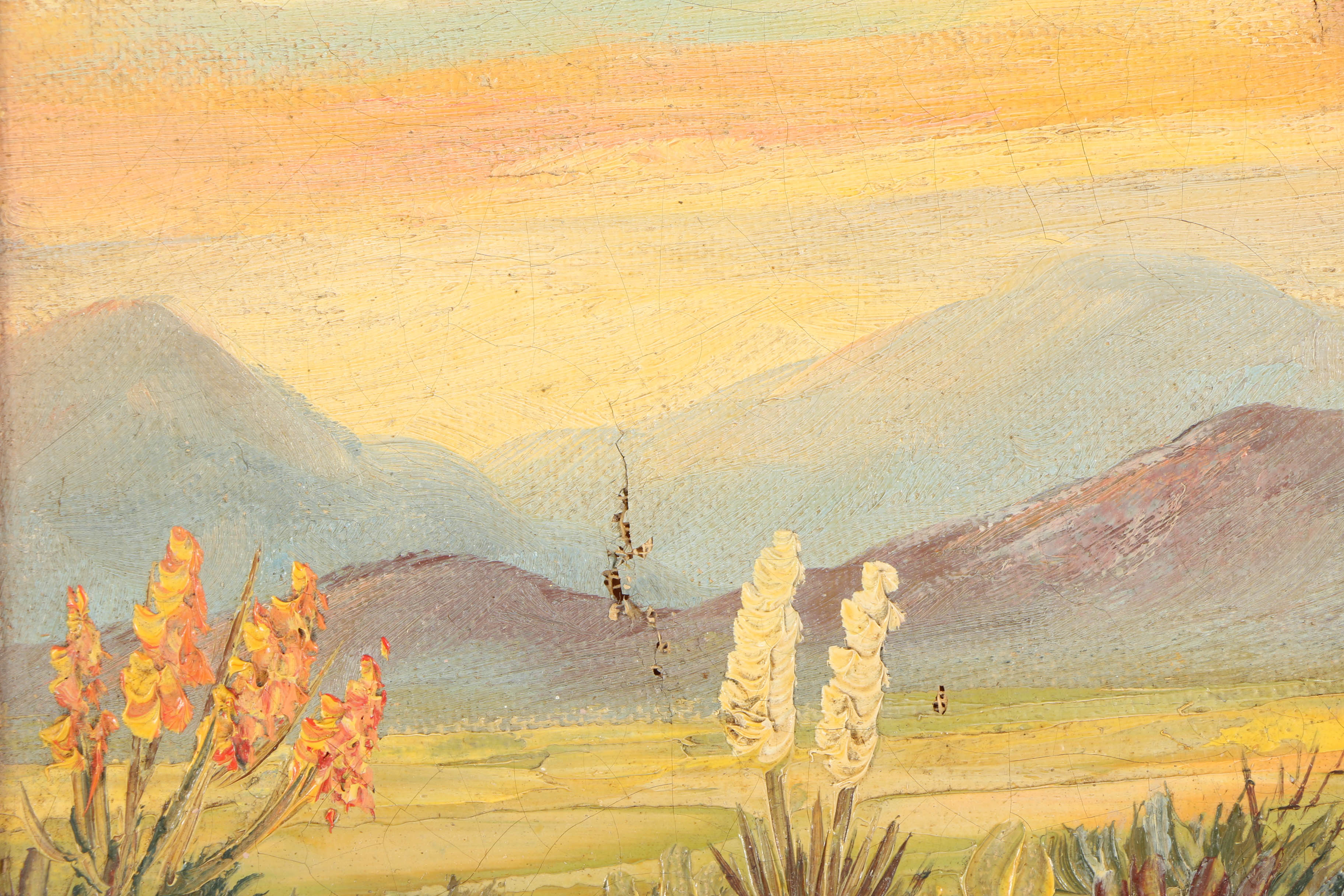 Verne Oil Paintings on Canvas of Desert Landscapes