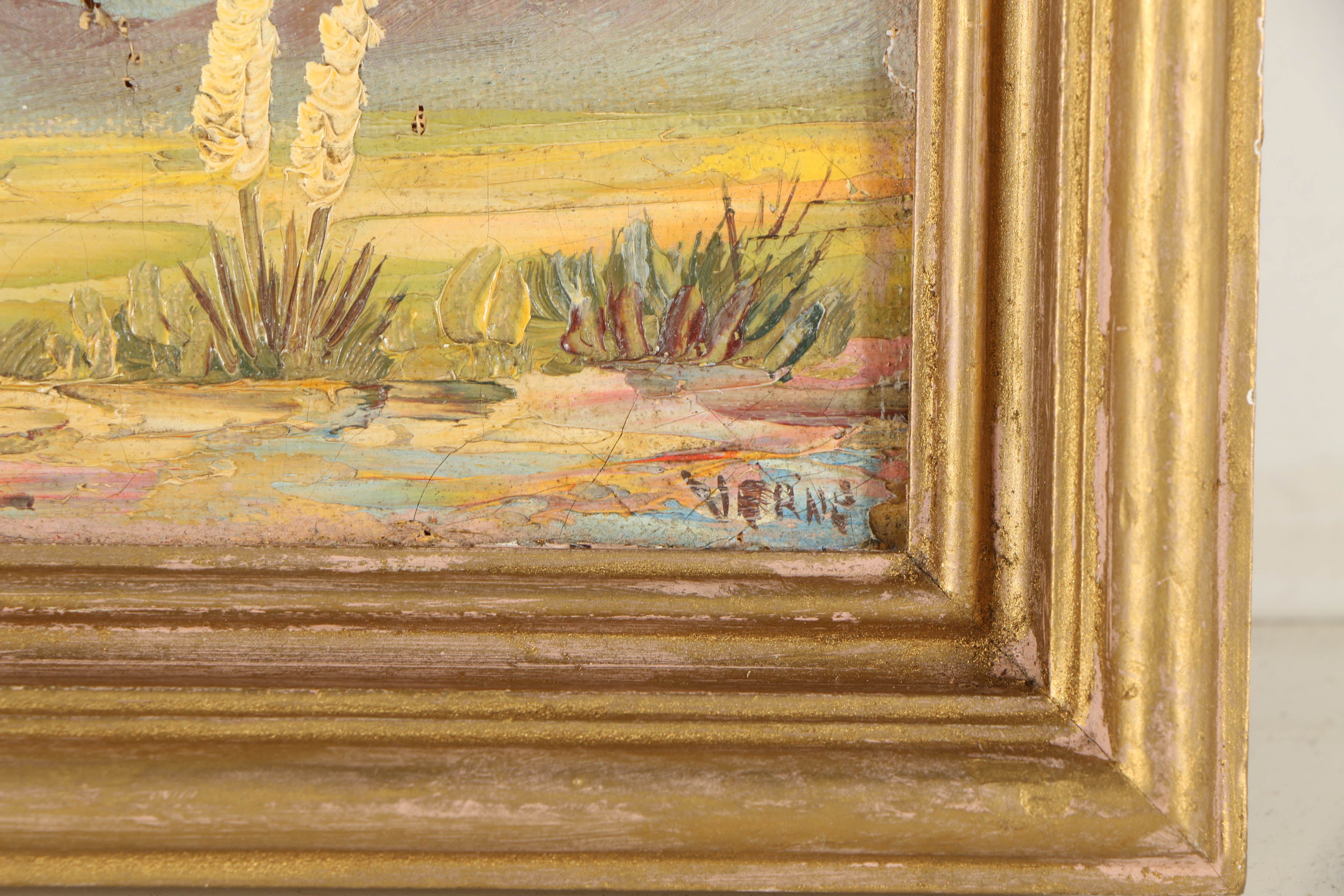 Verne Oil Paintings on Canvas of Desert Landscapes