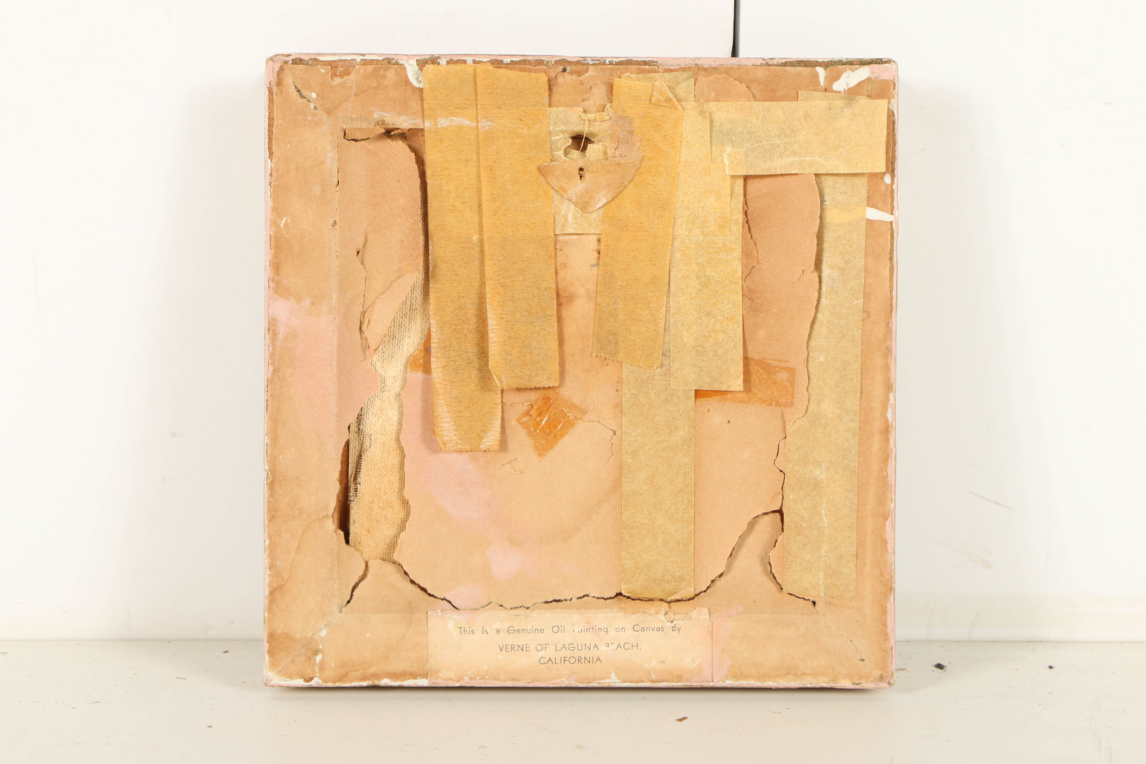 Verne Oil Paintings on Canvas of Desert Landscapes