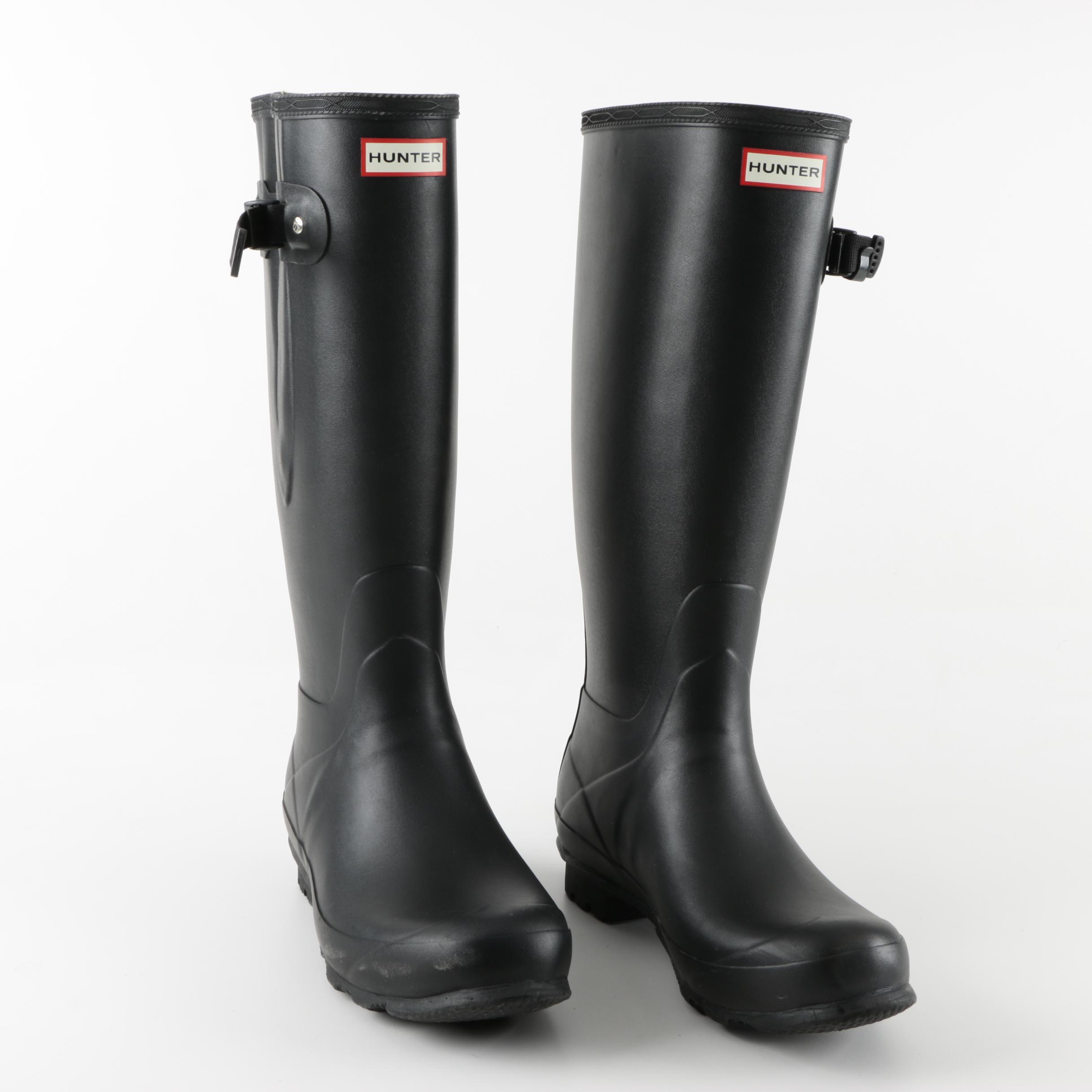 Hunter Black Rain Boots