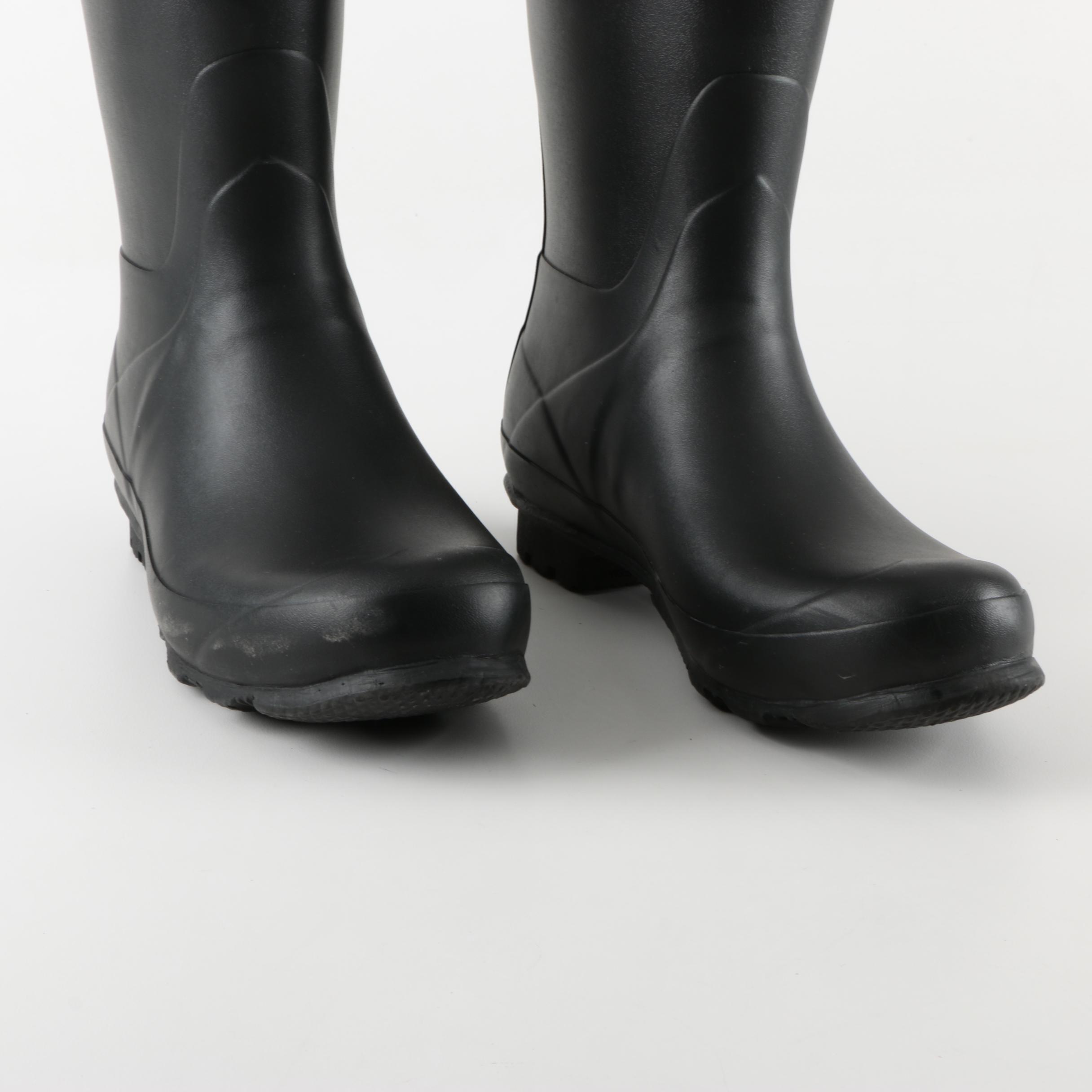 Hunter Black Rain Boots