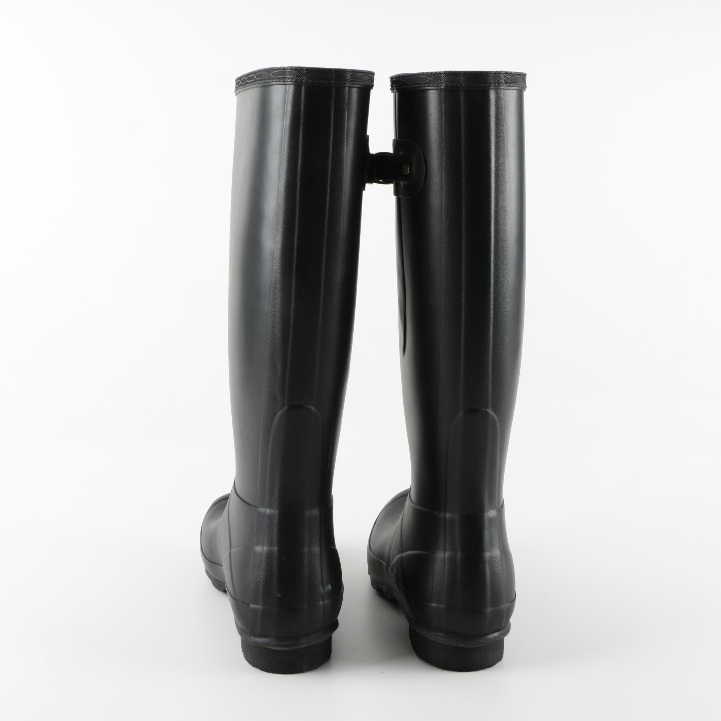 Hunter Black Rain Boots