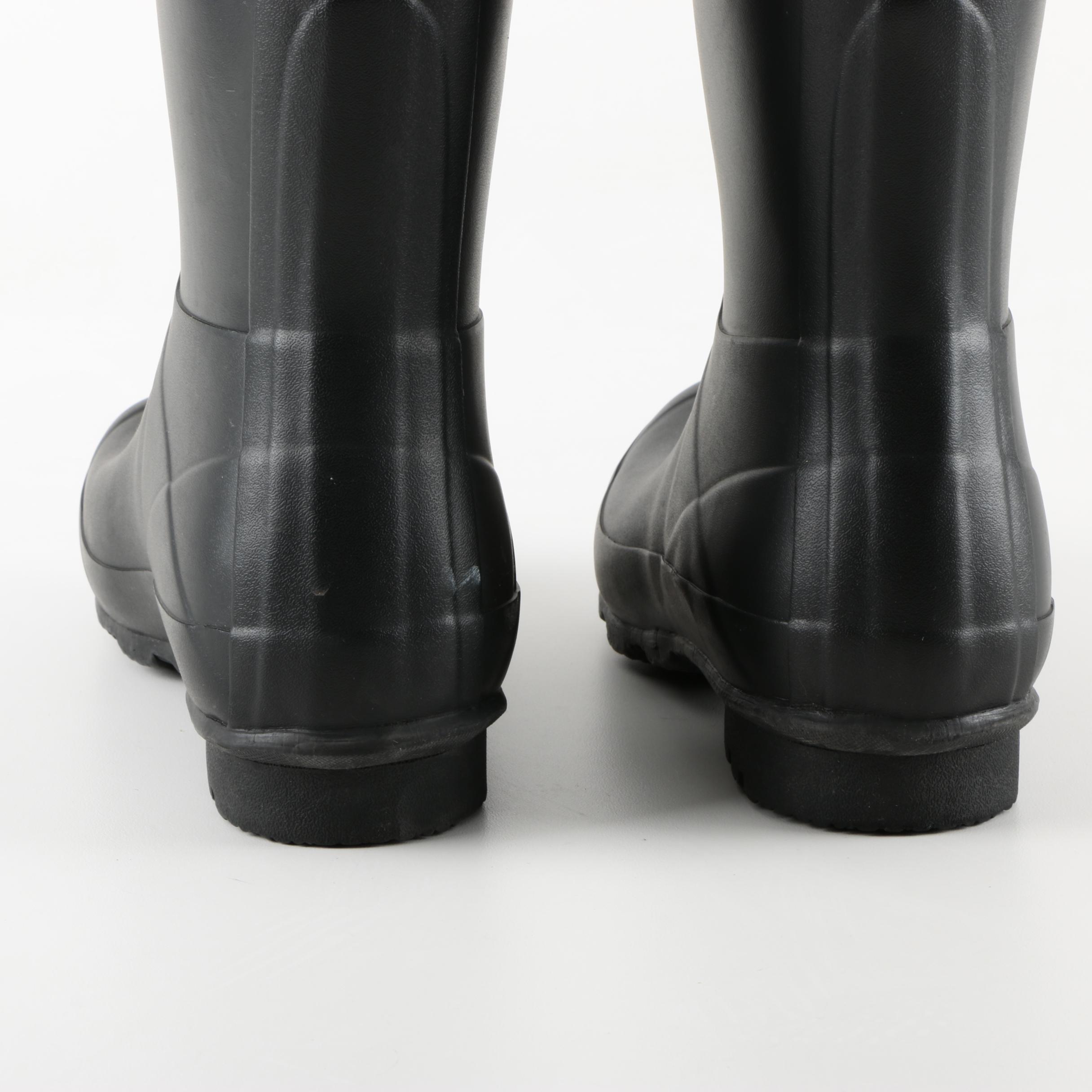 Hunter Black Rain Boots