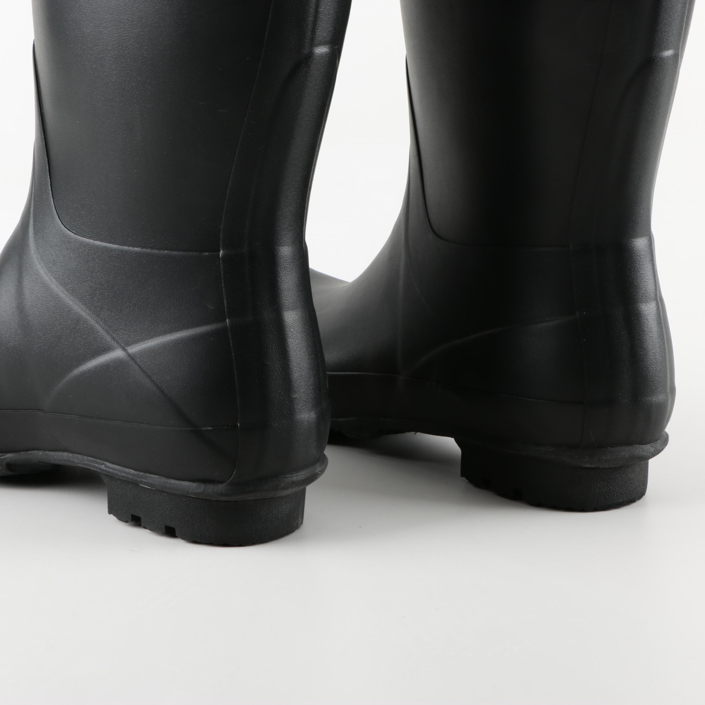 Hunter Black Rain Boots