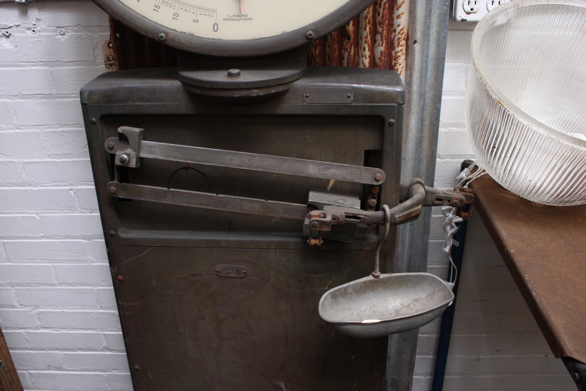 Vintage Toledo Scale Company "Honest Weight" Industrial Scale