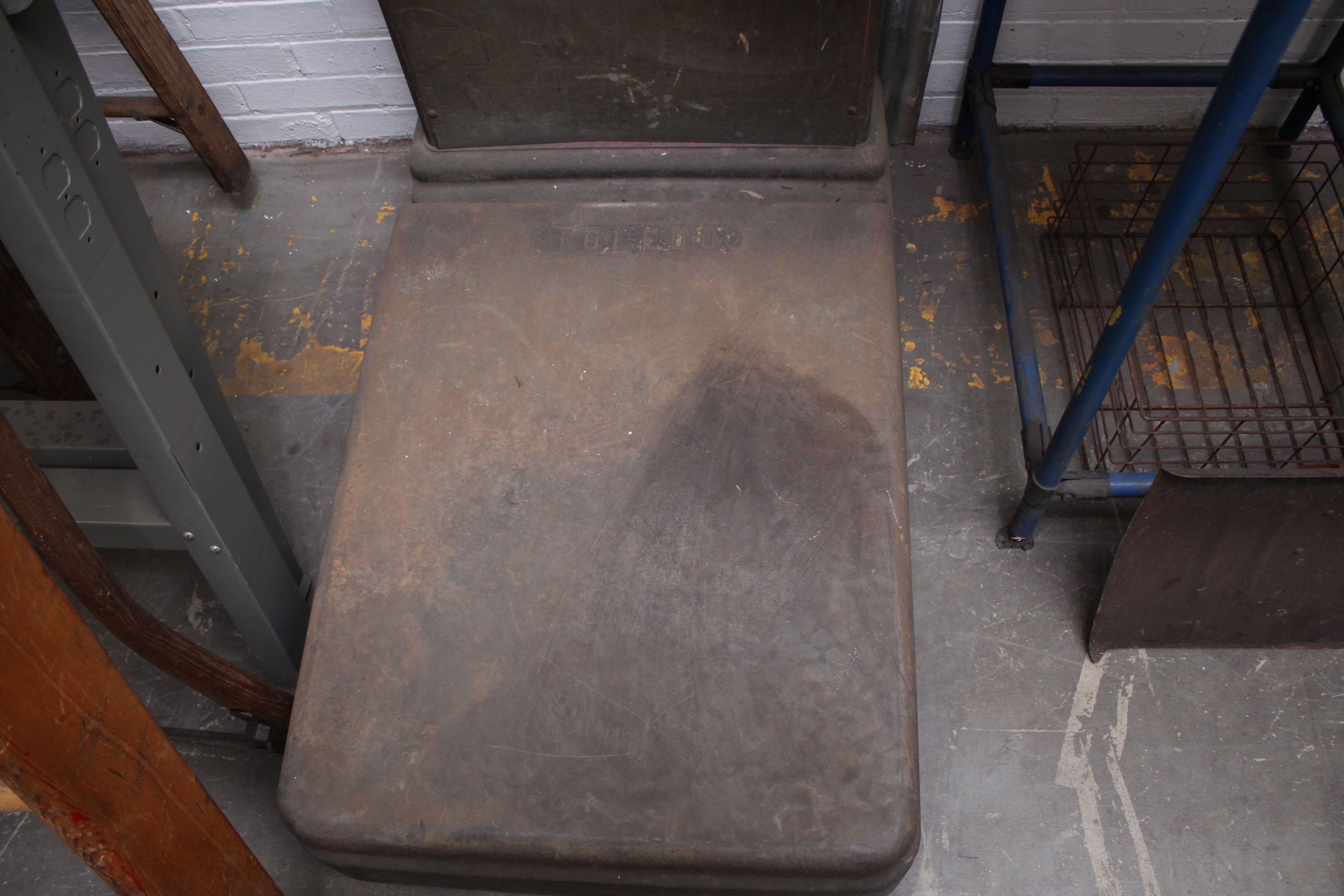 Vintage Toledo Scale Company "Honest Weight" Industrial Scale