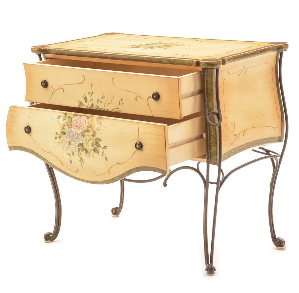 Hand-Painted Chest of Drawers