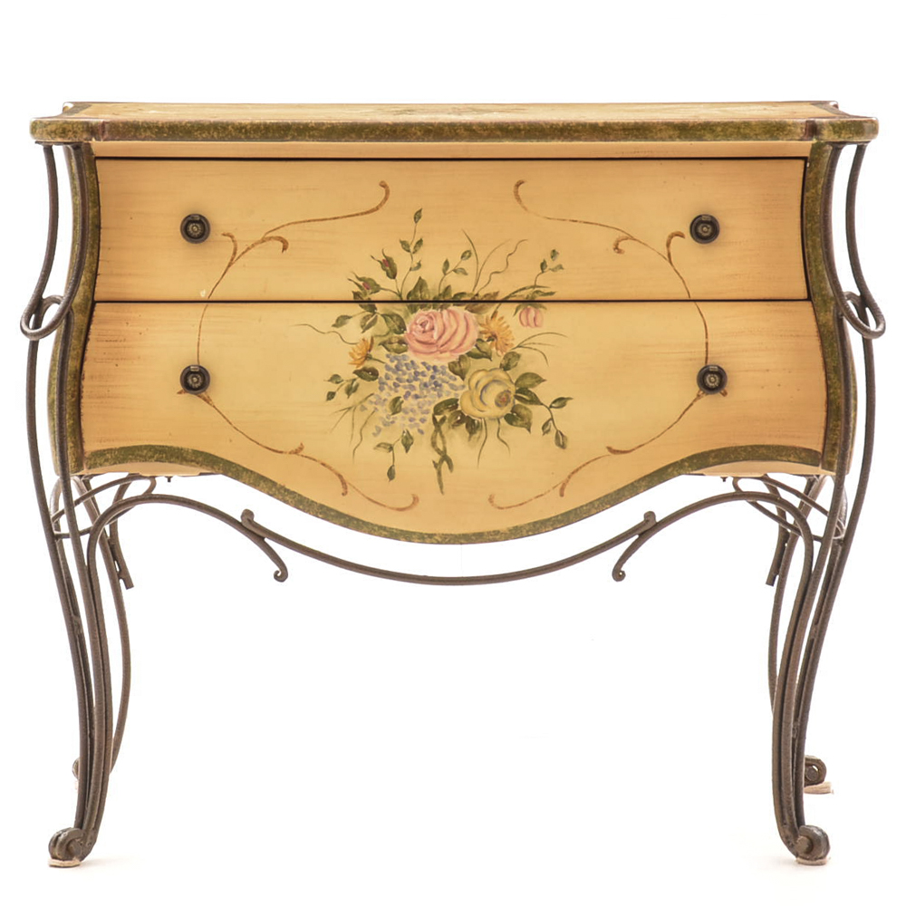 Hand-Painted Chest of Drawers