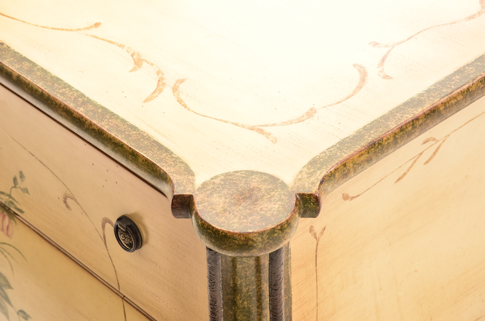 Hand-Painted Chest of Drawers