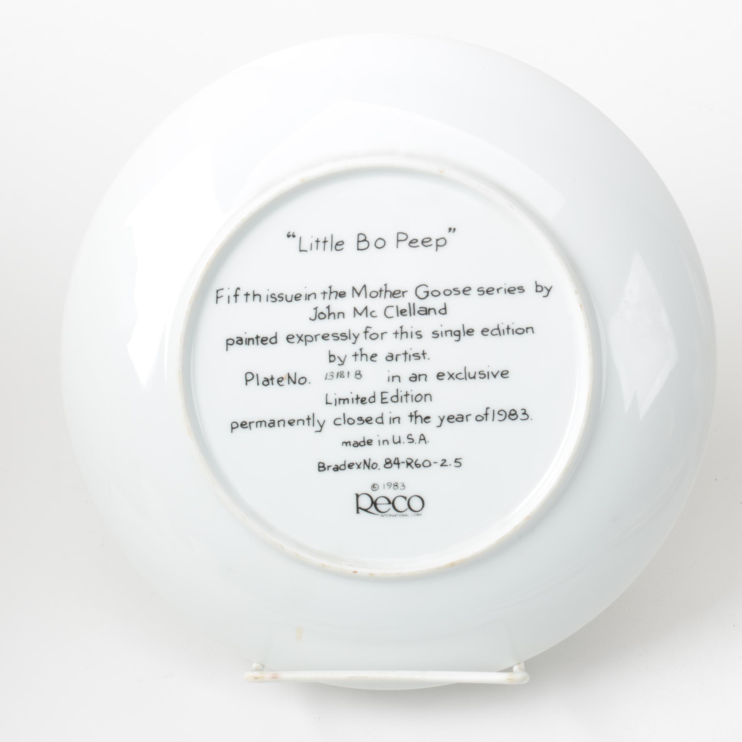 Vintage Porcelain Collector's Plates Including Limoges