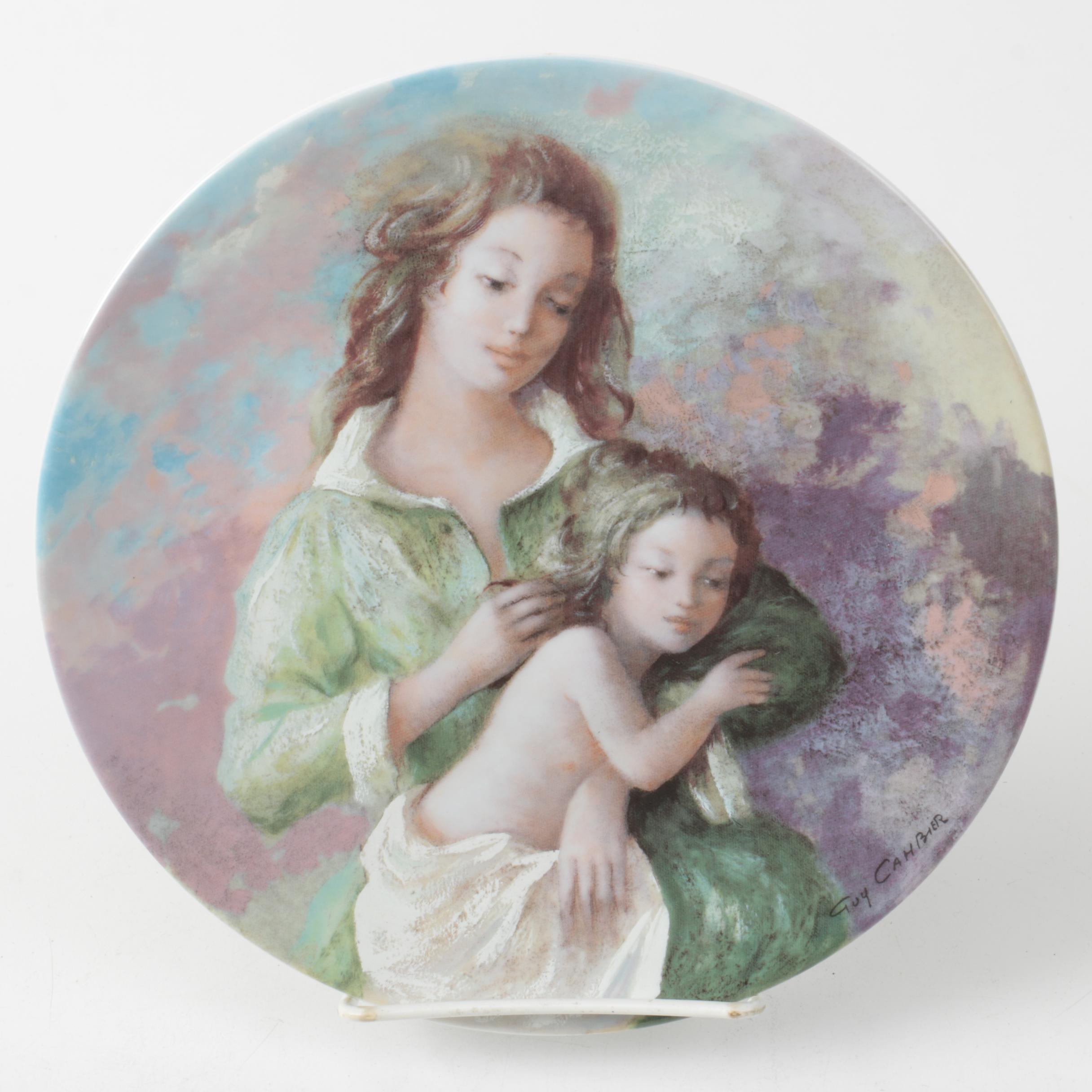 Vintage Porcelain Collector's Plates Including Limoges