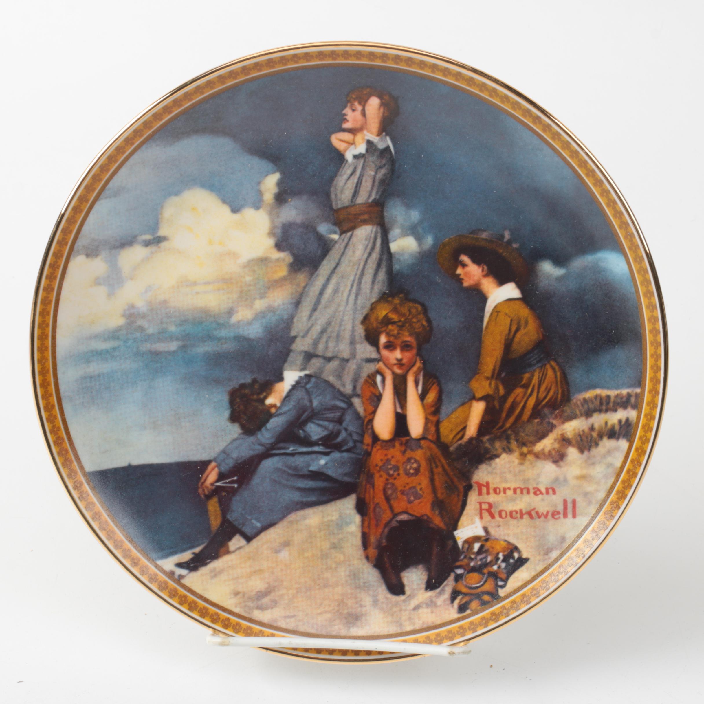 Vintage Porcelain Collector's Plates Including Limoges