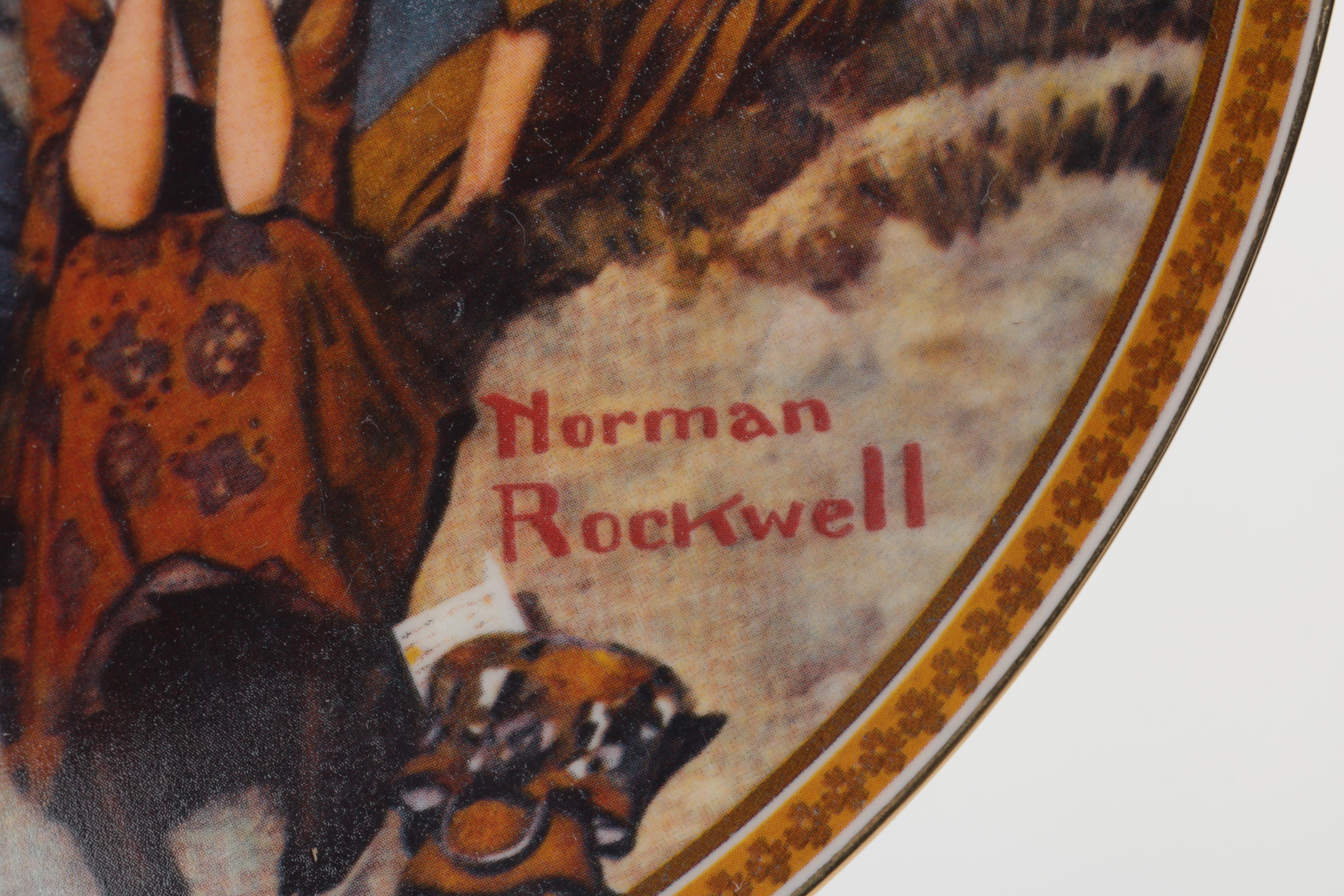 Vintage Porcelain Collector's Plates Including Limoges