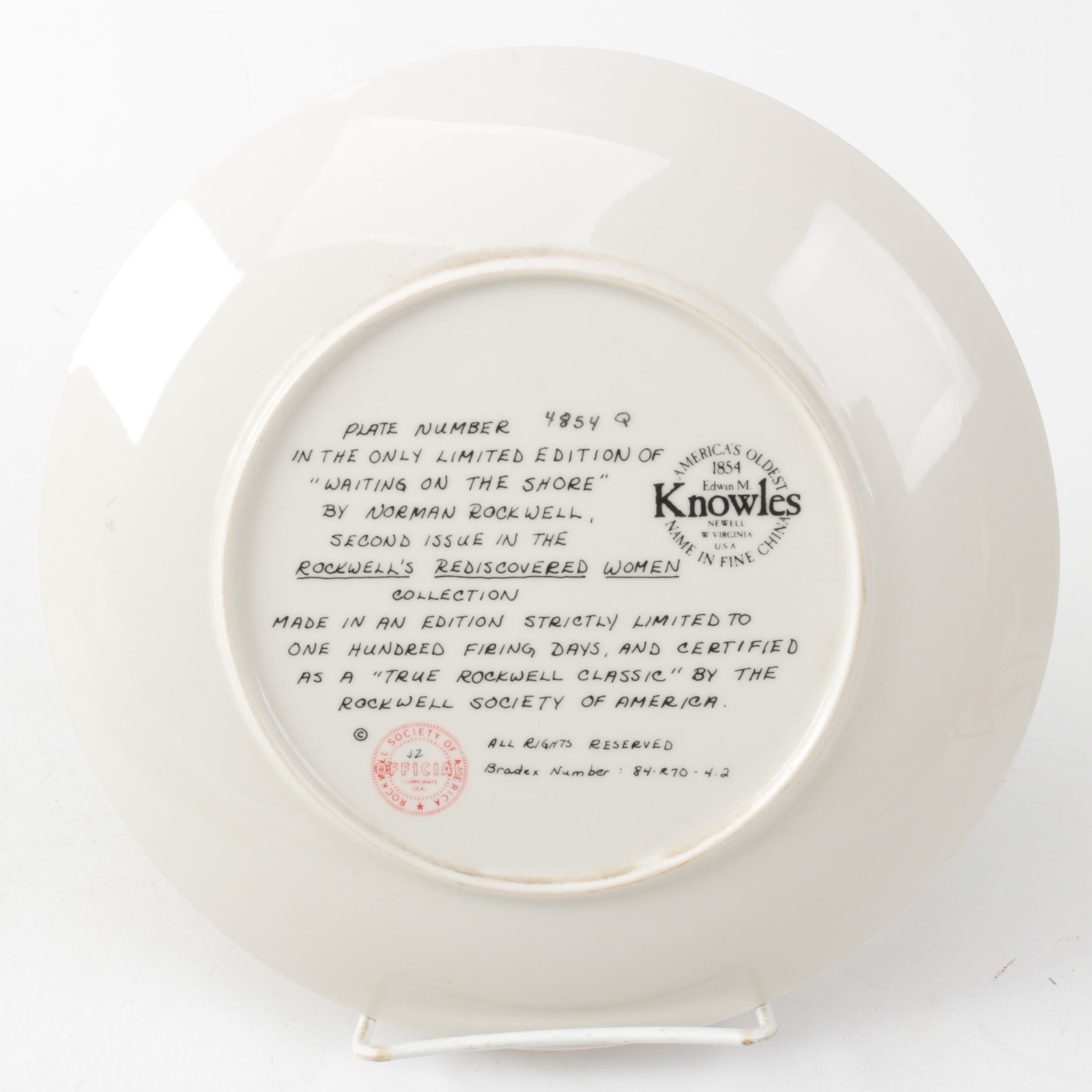 Vintage Porcelain Collector's Plates Including Limoges