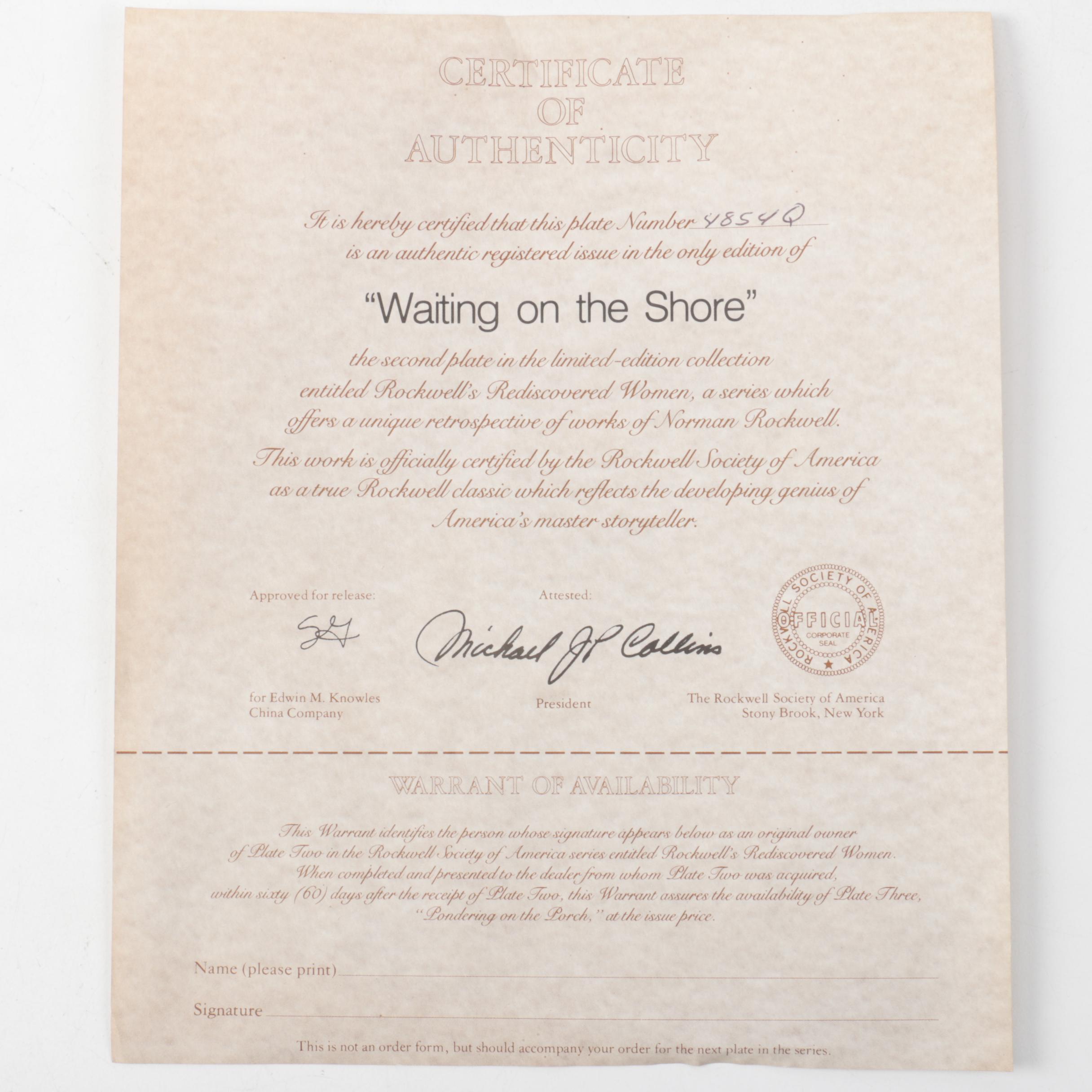 Vintage Porcelain Collector's Plates Including Limoges