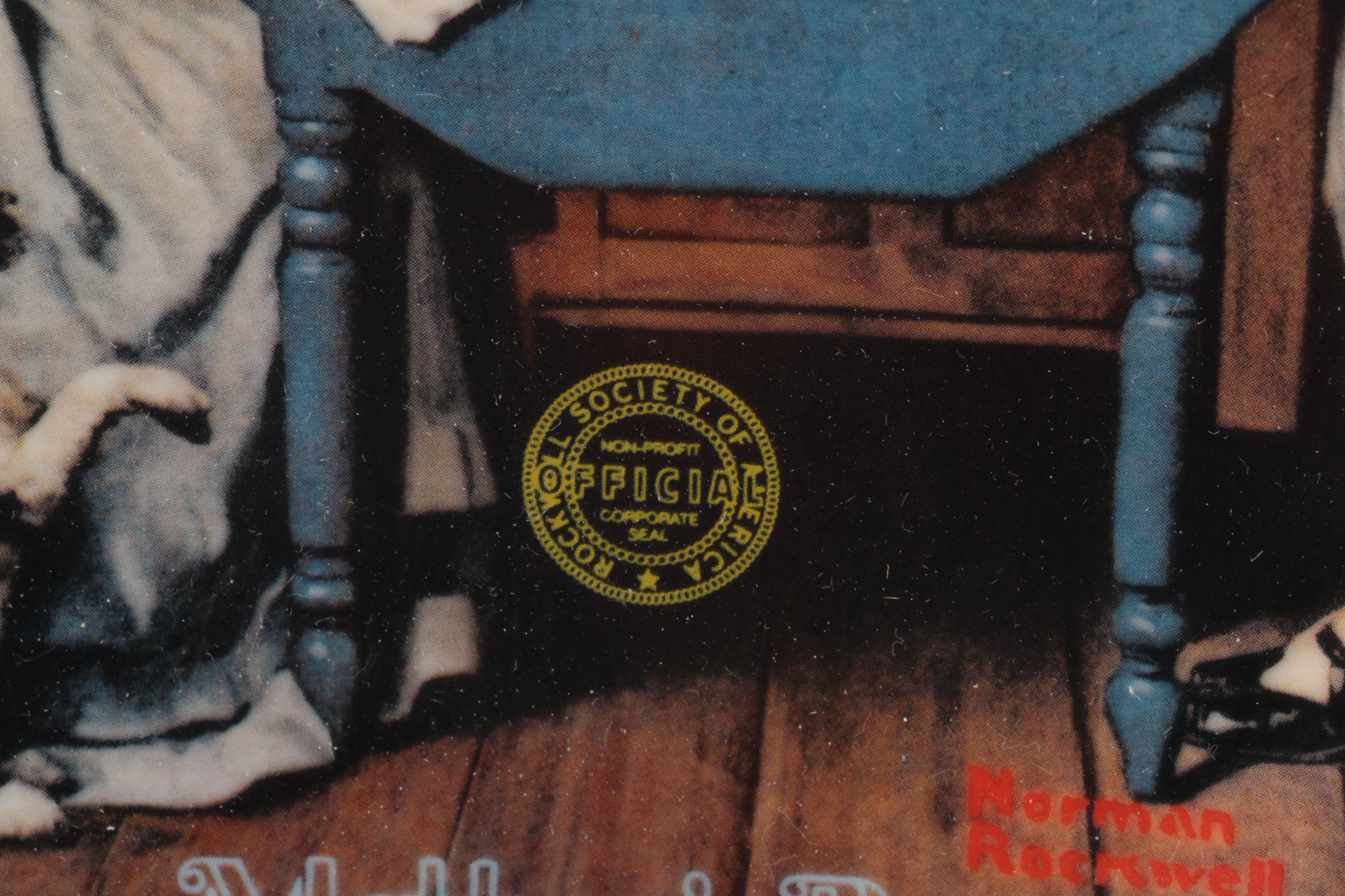 Vintage Porcelain Collector's Plates Including Limoges