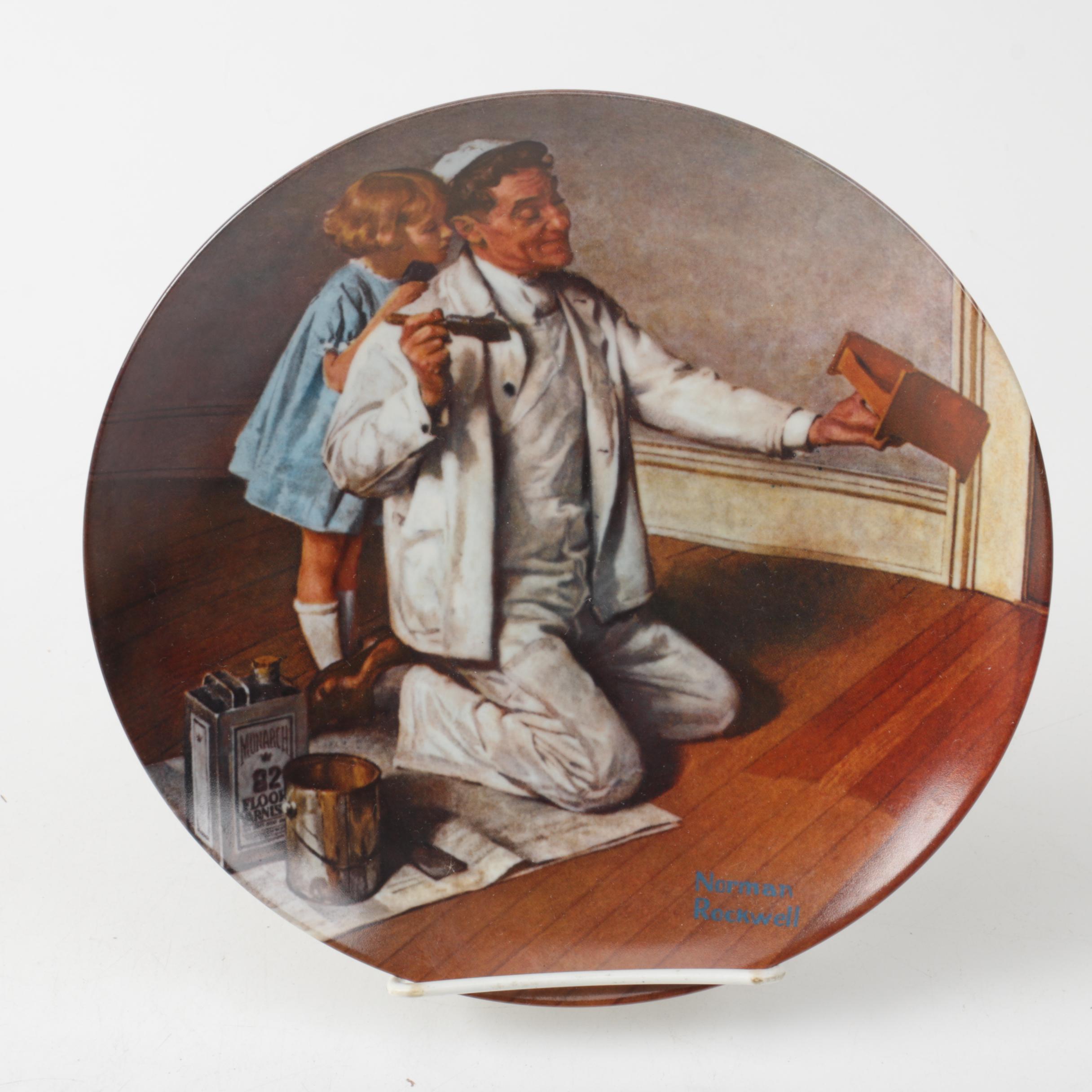 Vintage Porcelain Collector's Plates Including Limoges