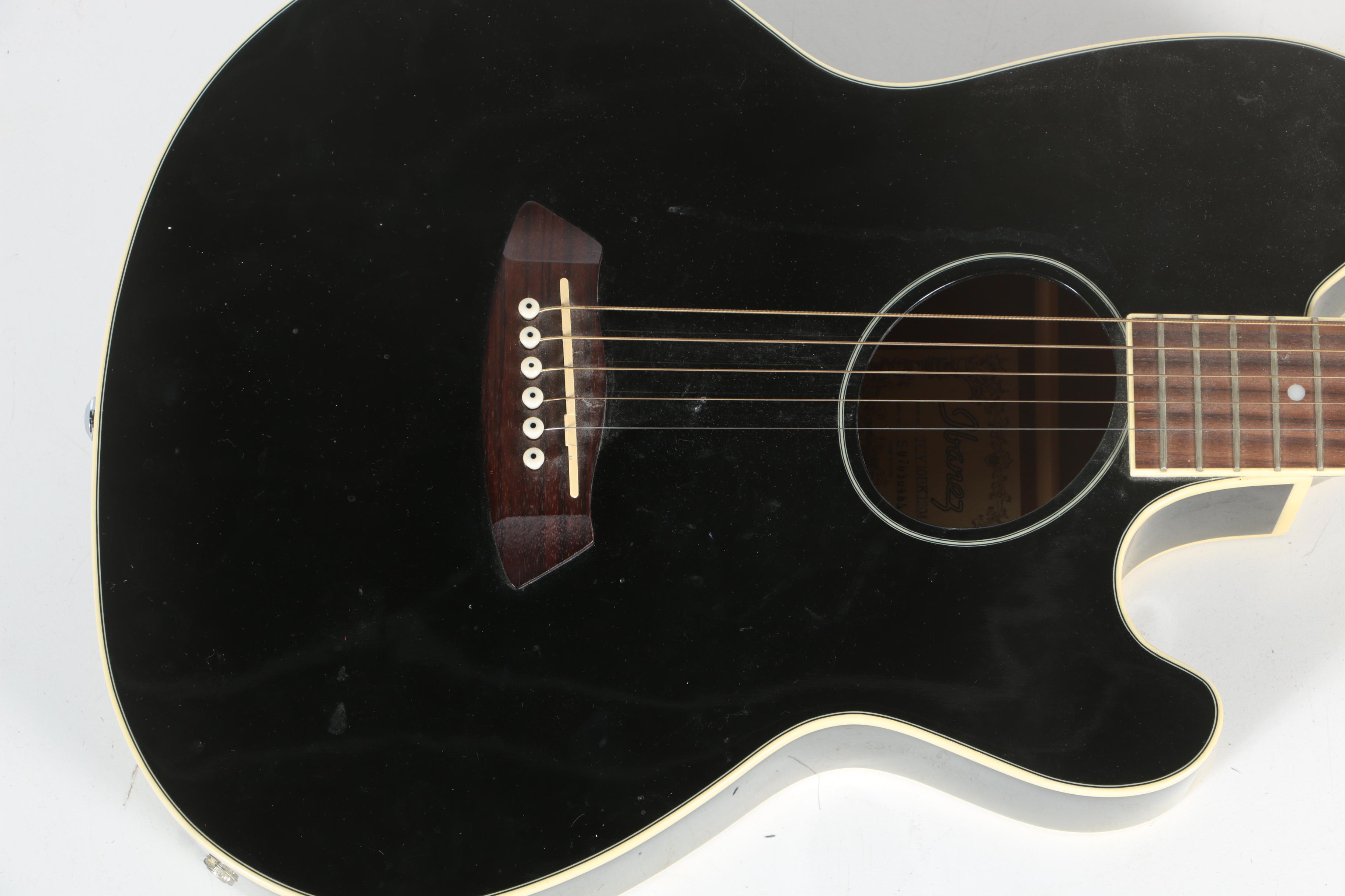 Ibanez Talman Acoustic-Electric Guitar and Case