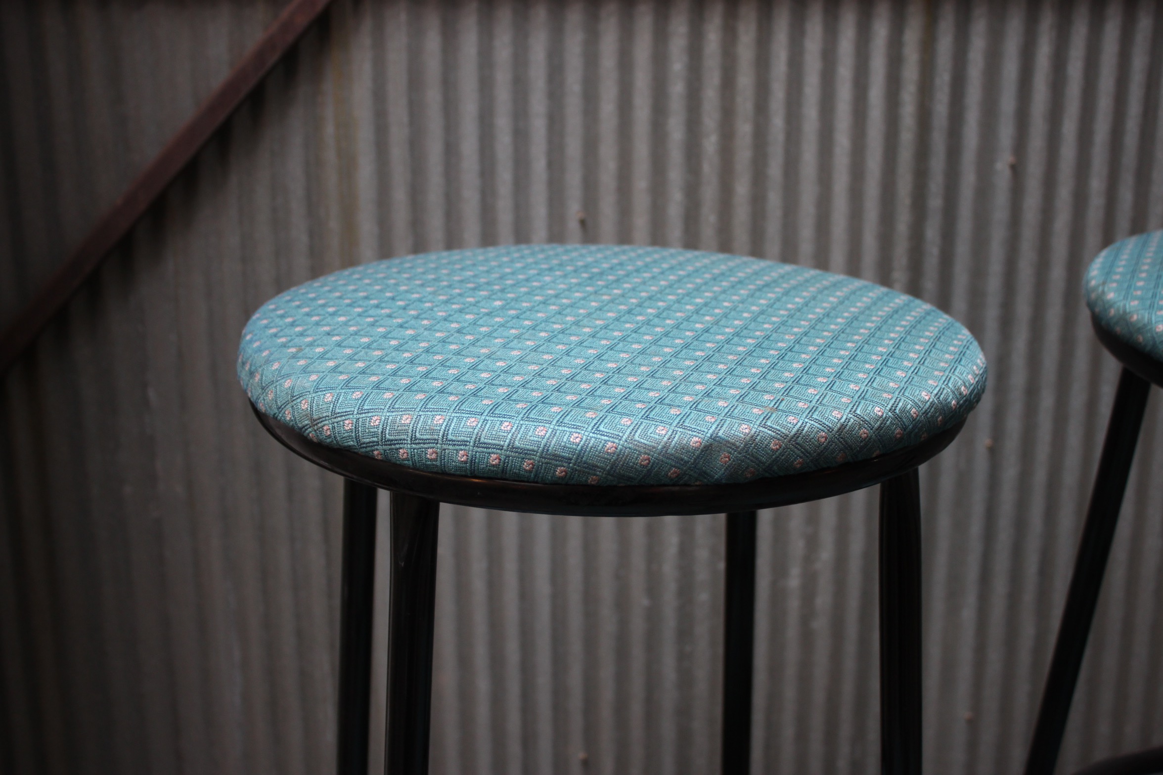 Seven Mid Century Modern Style Bar Stools