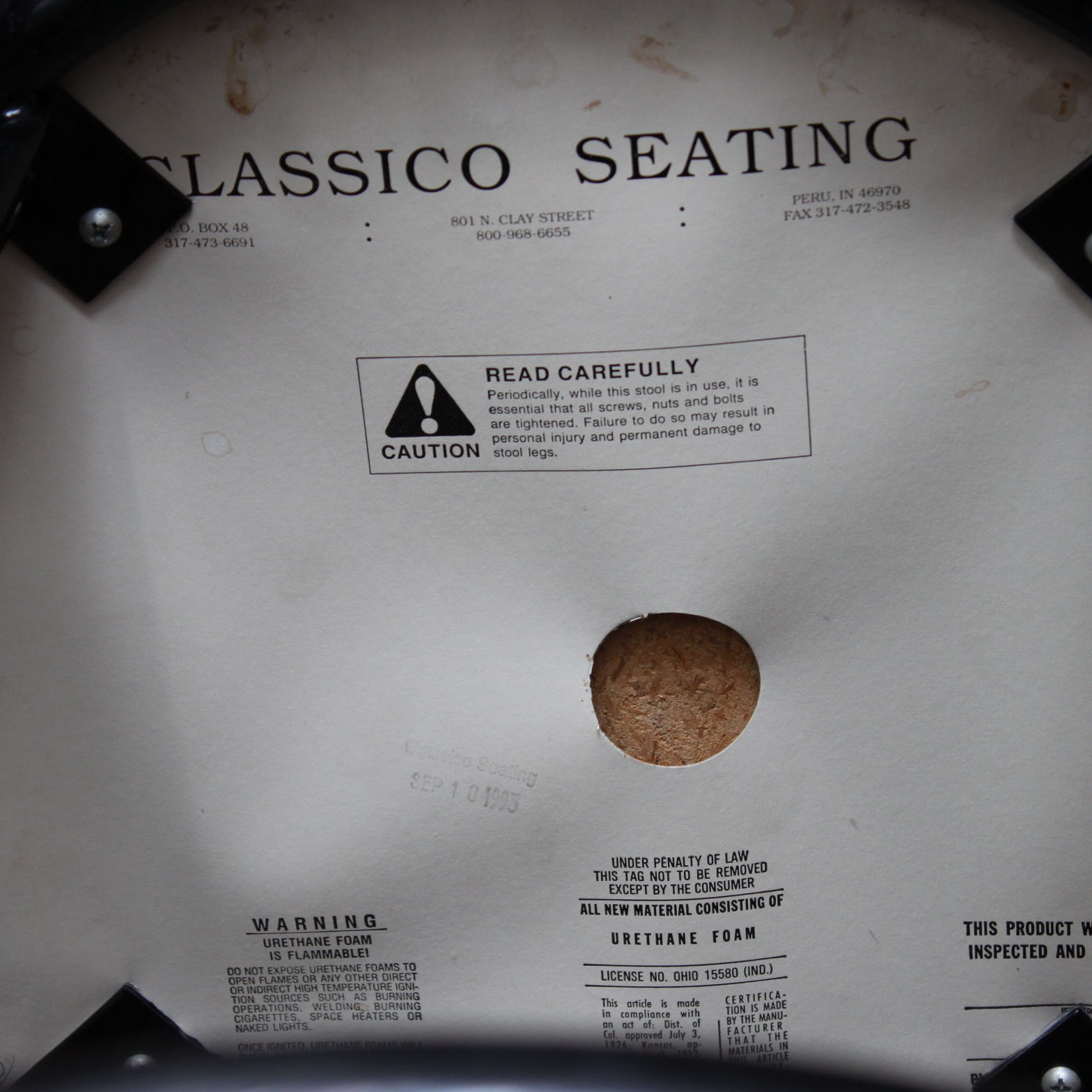 Seven Mid Century Modern Style Bar Stools