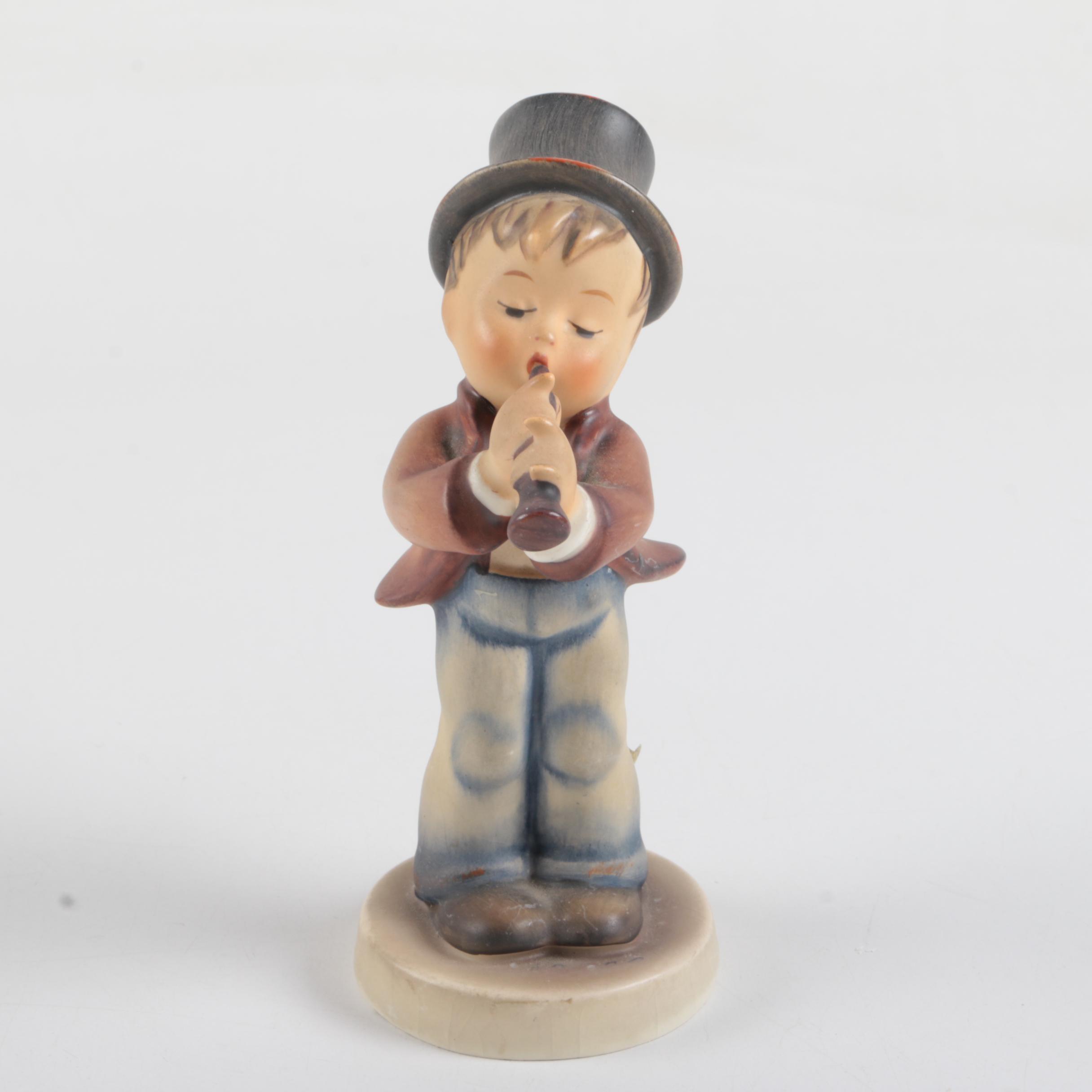 Vintage Hummel and Goebel Porcelain Figurines Including "Apple Tree Girl"