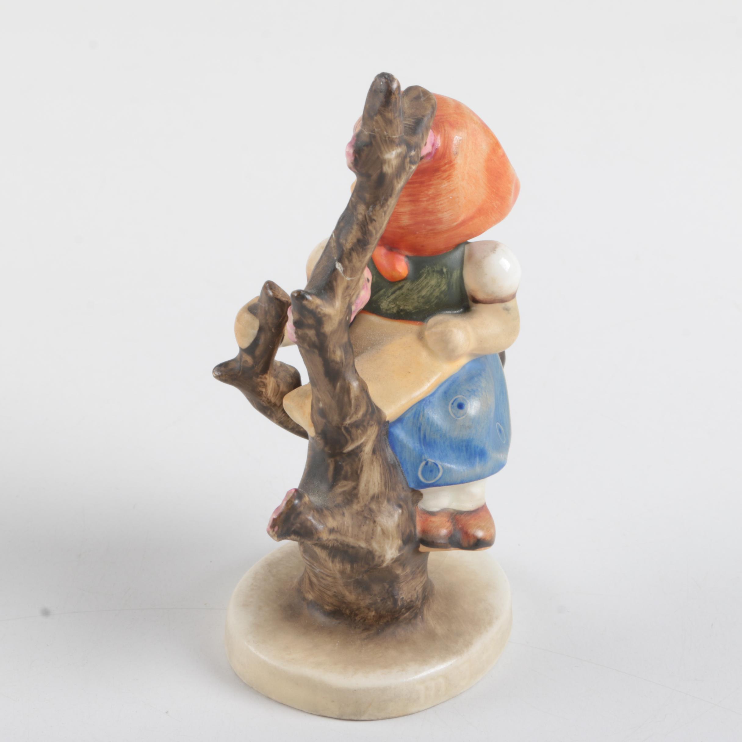 Vintage Hummel and Goebel Porcelain Figurines Including "Apple Tree Girl"