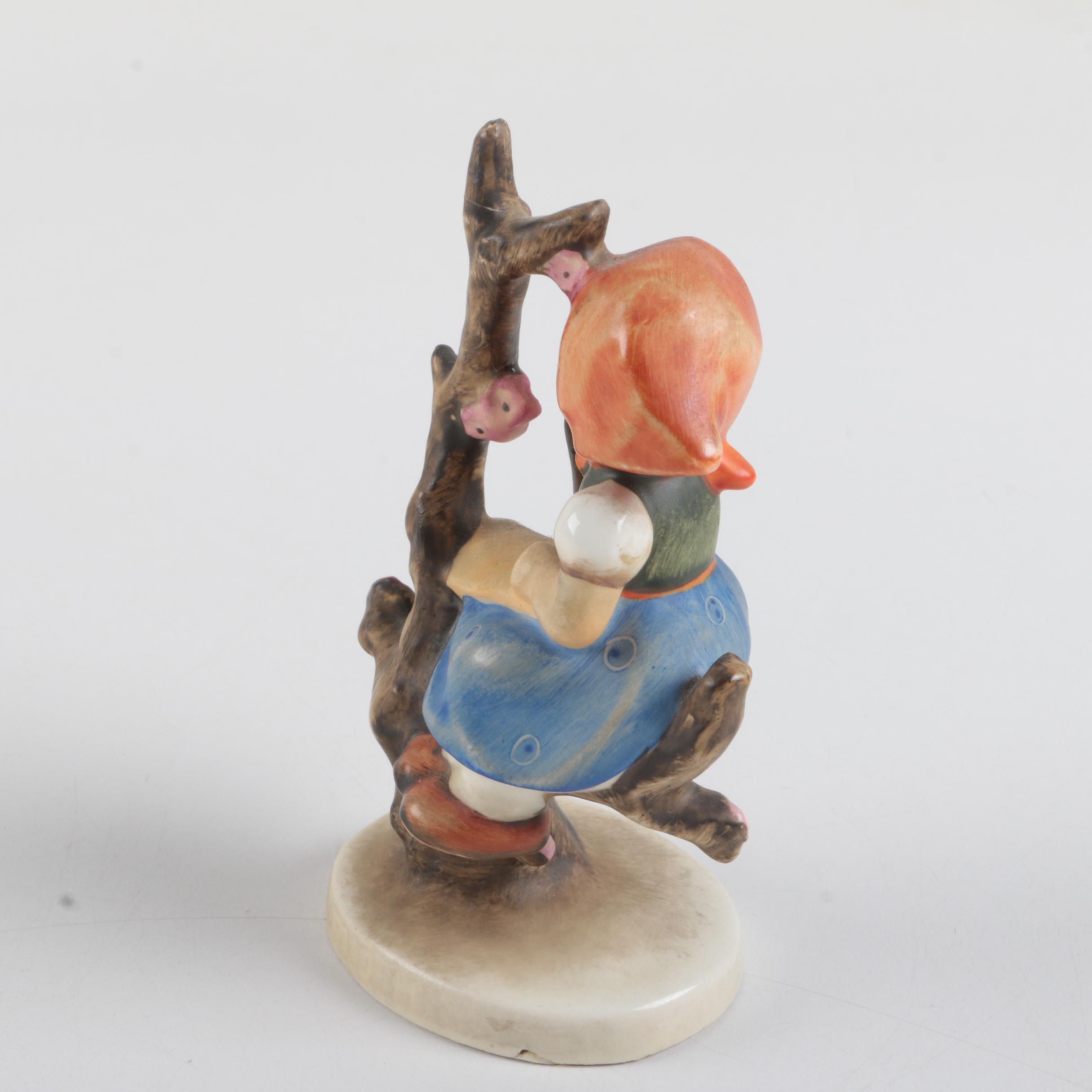 Vintage Hummel and Goebel Porcelain Figurines Including "Apple Tree Girl"