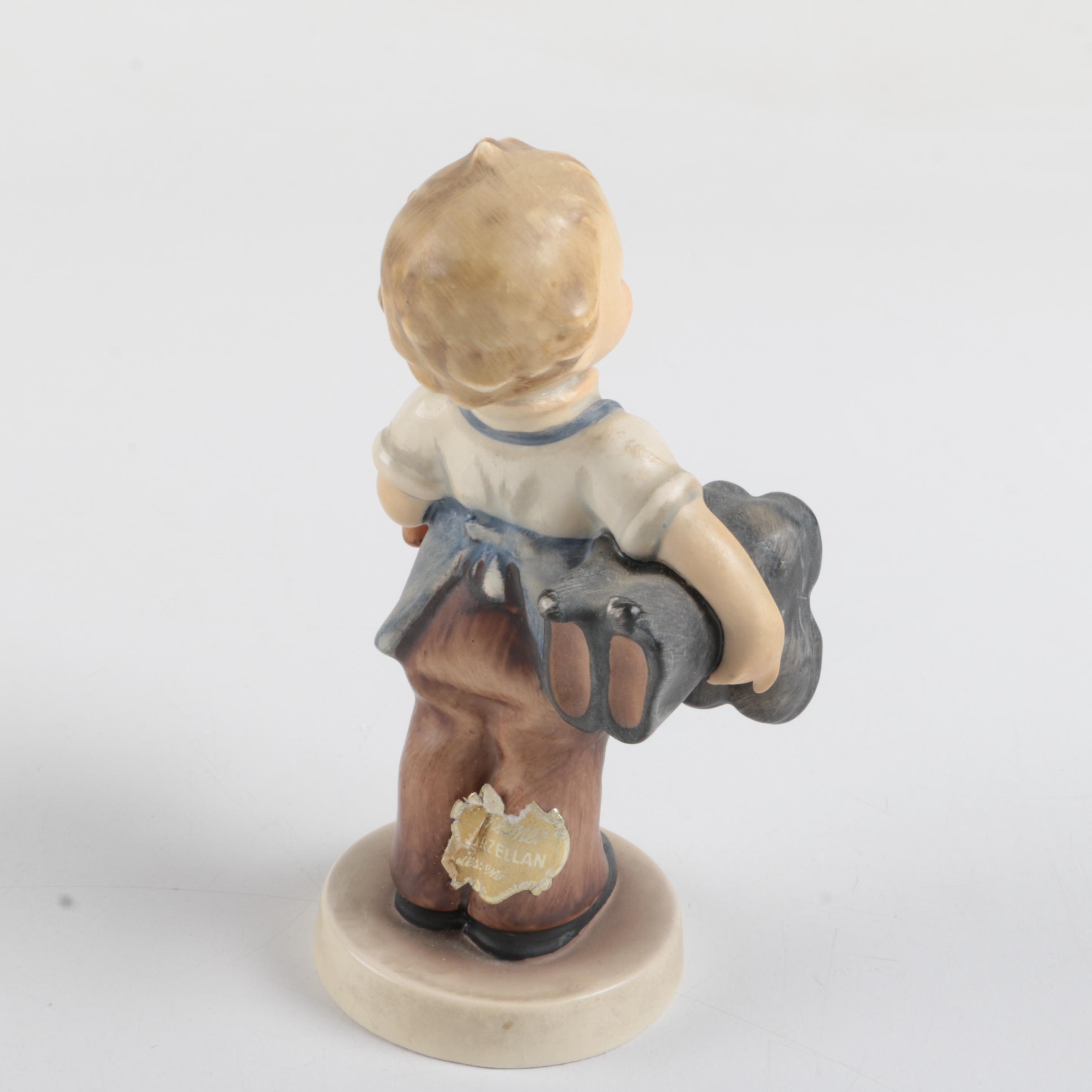 Vintage Hummel and Goebel Porcelain Figurines Including "Apple Tree Girl"