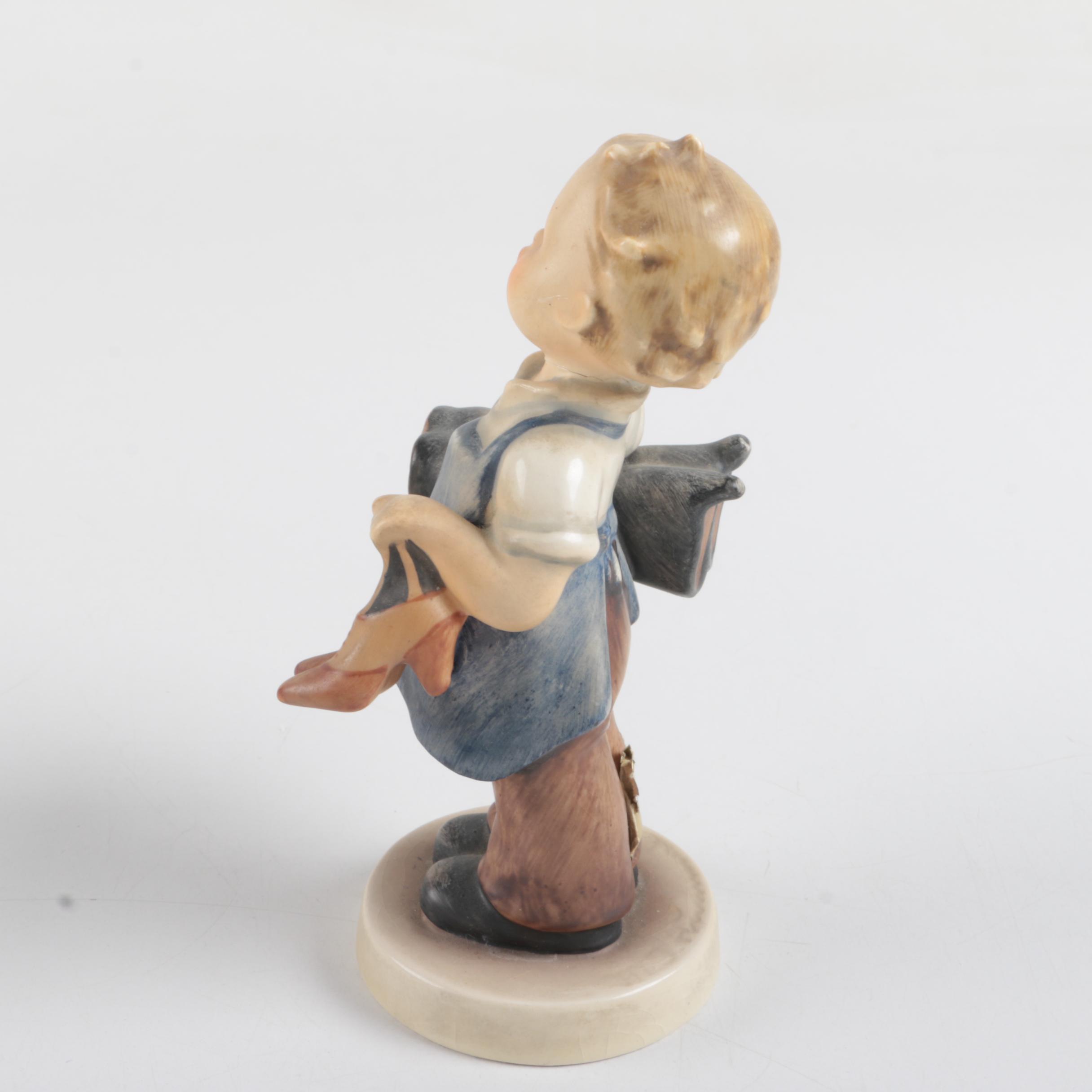 Vintage Hummel and Goebel Porcelain Figurines Including "Apple Tree Girl"