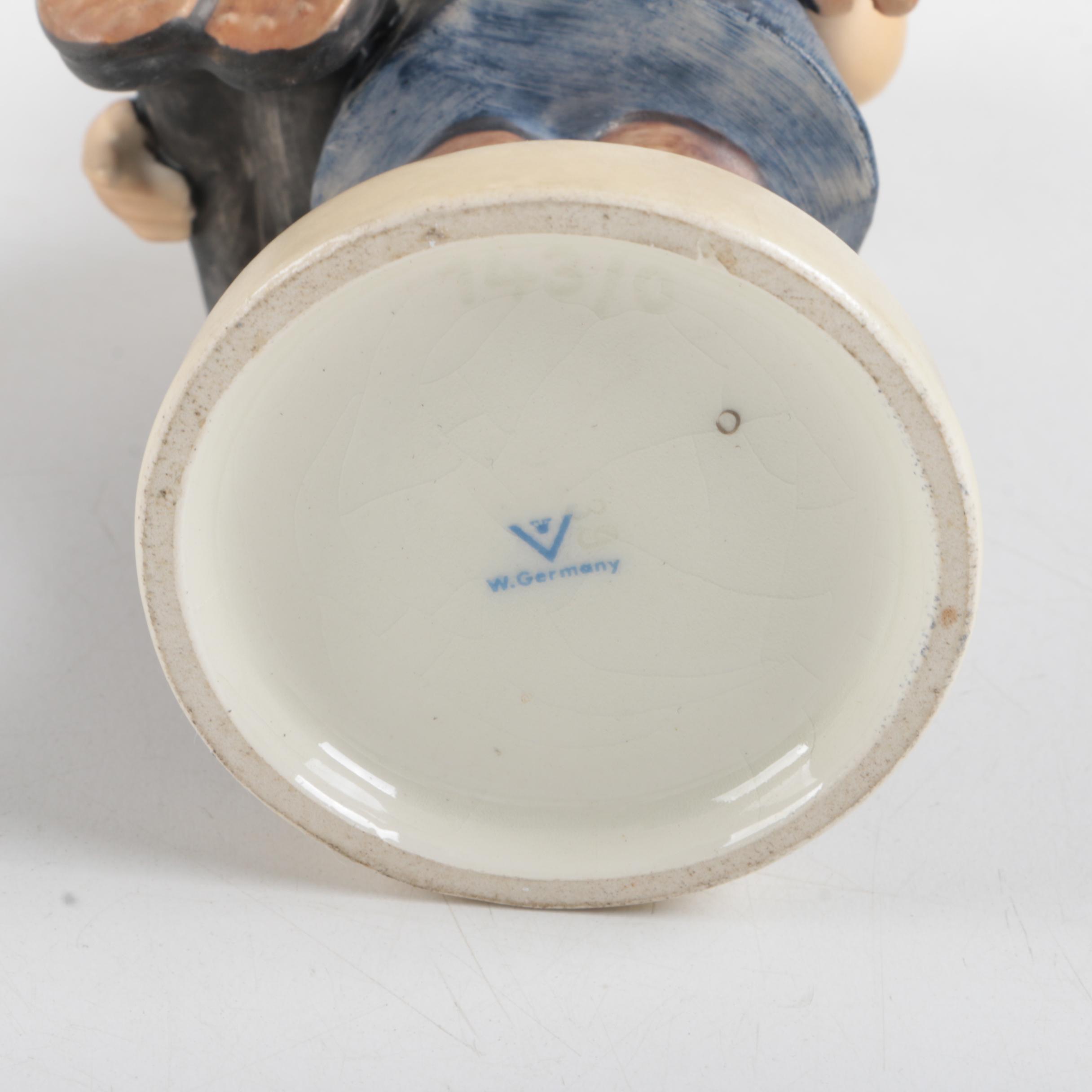 Vintage Hummel and Goebel Porcelain Figurines Including "Apple Tree Girl"