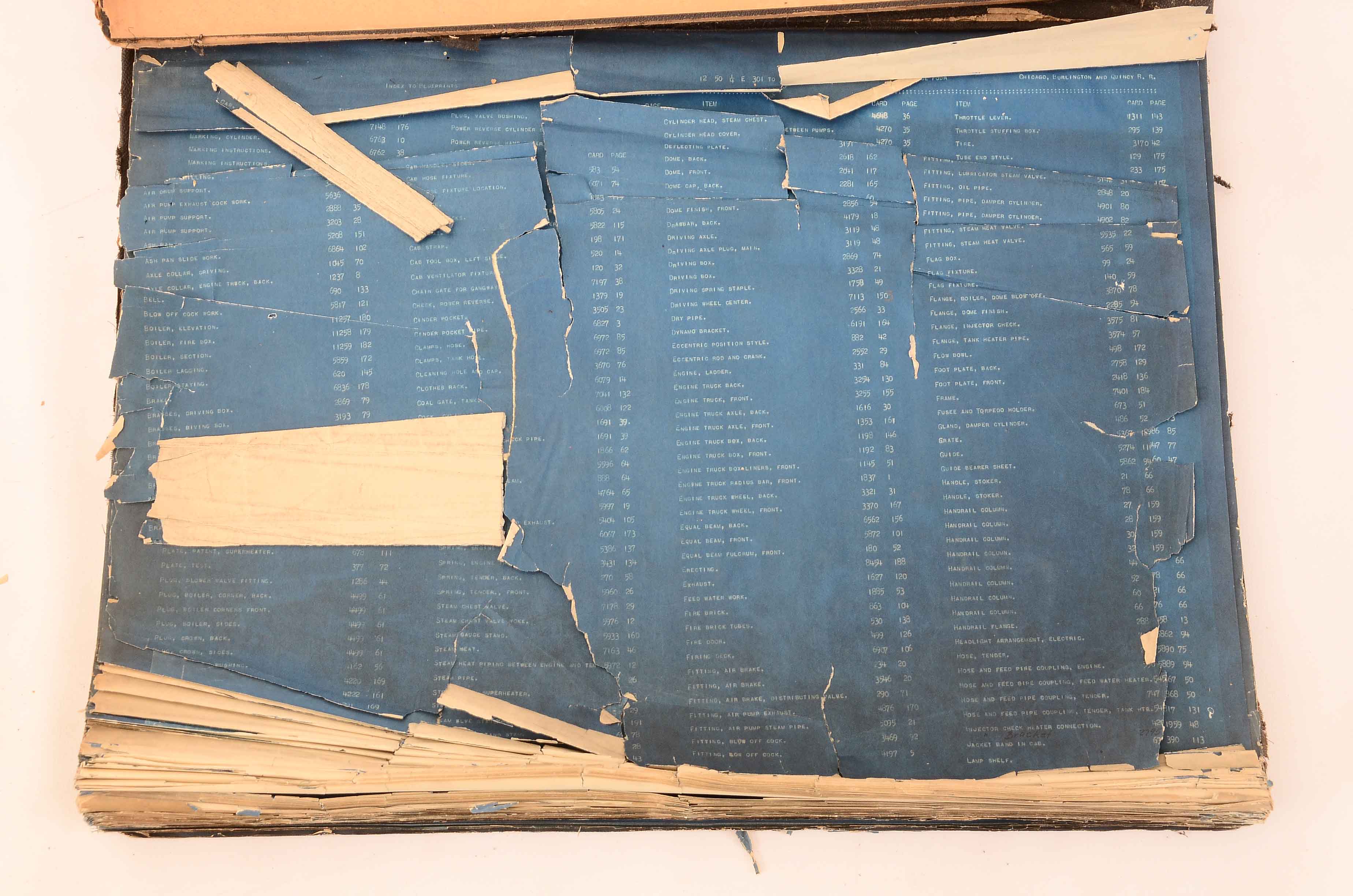 Baldwin Locomotive Works Bound Schematics for O-3 Class Locomotive