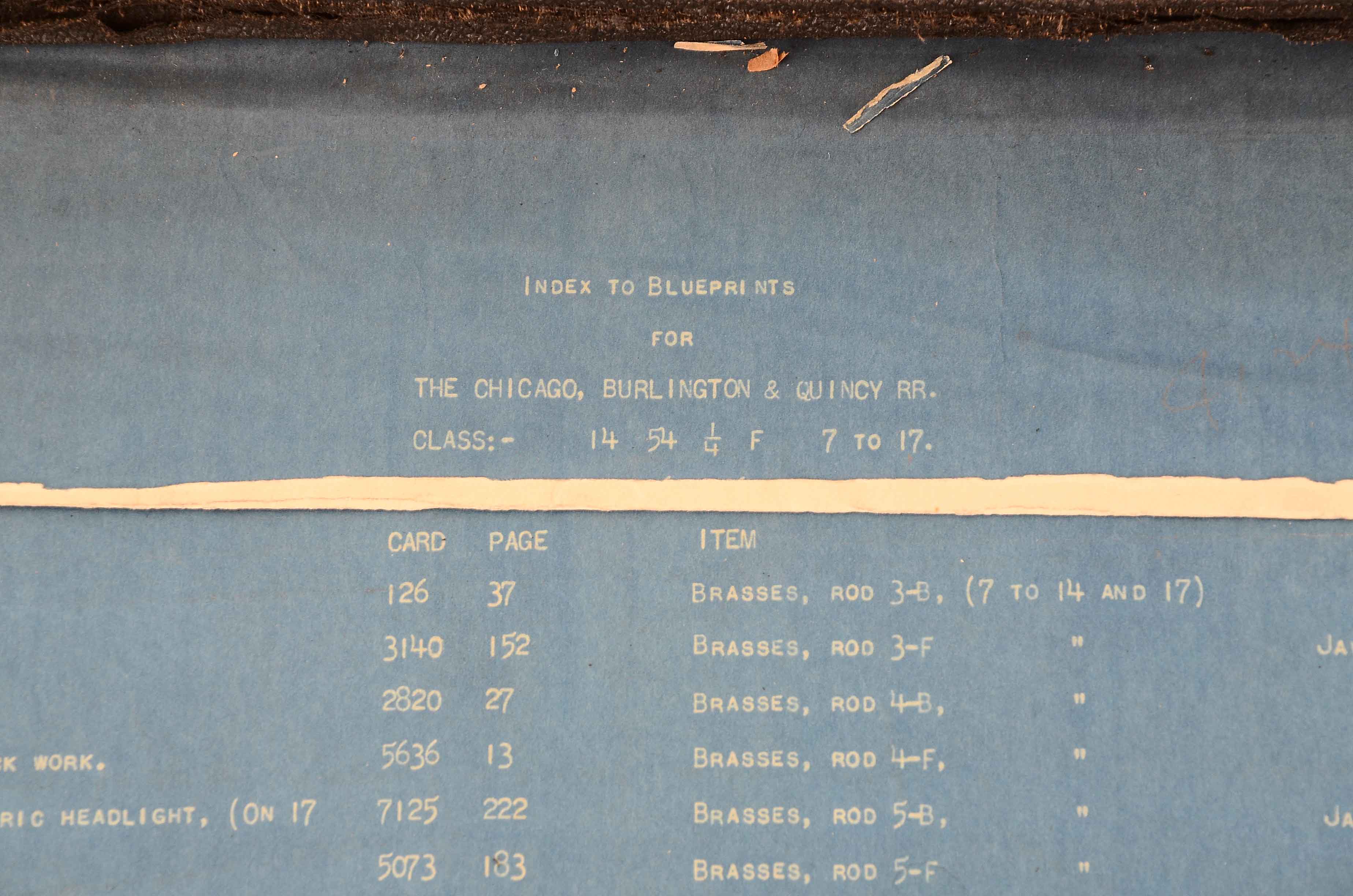 Baldwin Locomotive Works Bound Schematics for the M-2 Class 2-10-2 Locomotive
