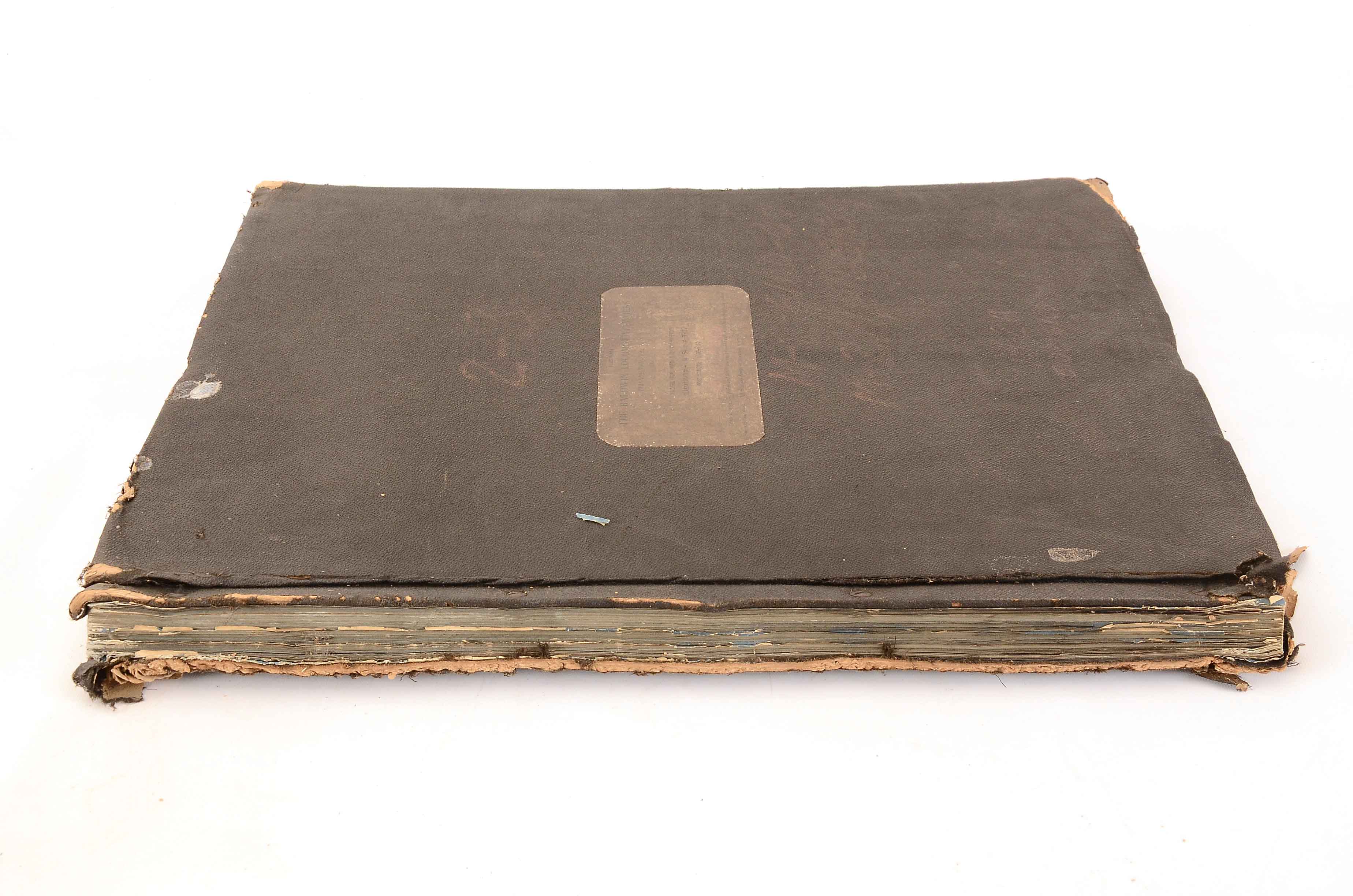 Baldwin Locomotive Works Bound Schematics for the M-2 Class 2-10-2 Locomotive