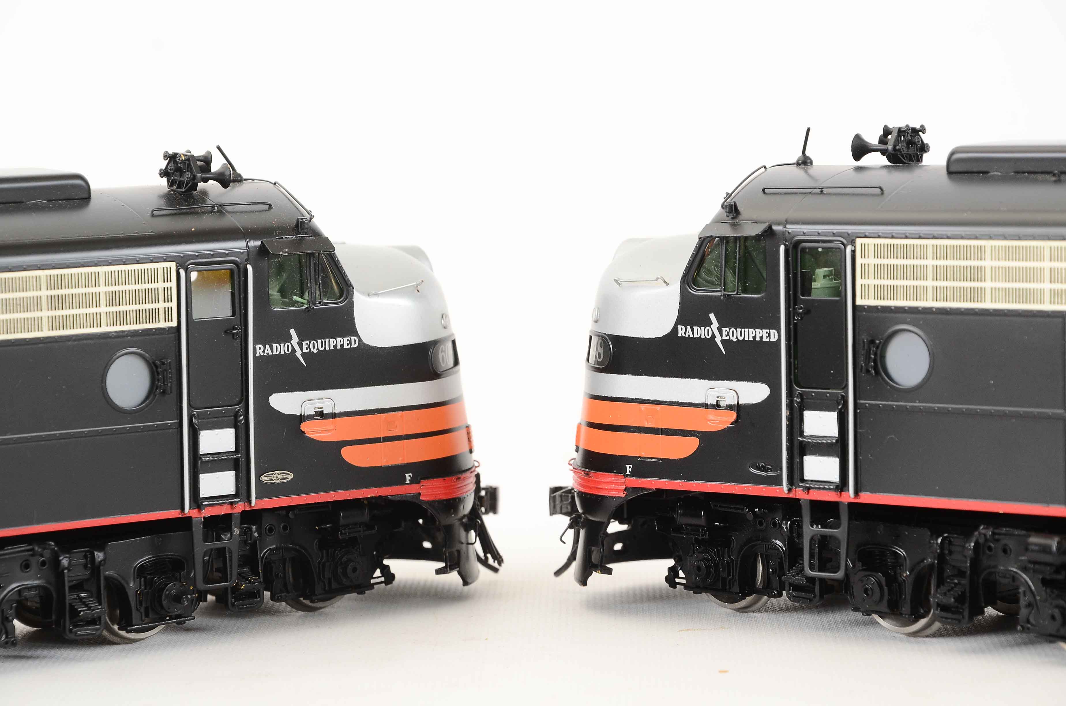 Key Imports EMD E-9 Locomotive Southern Pacific Black Widow