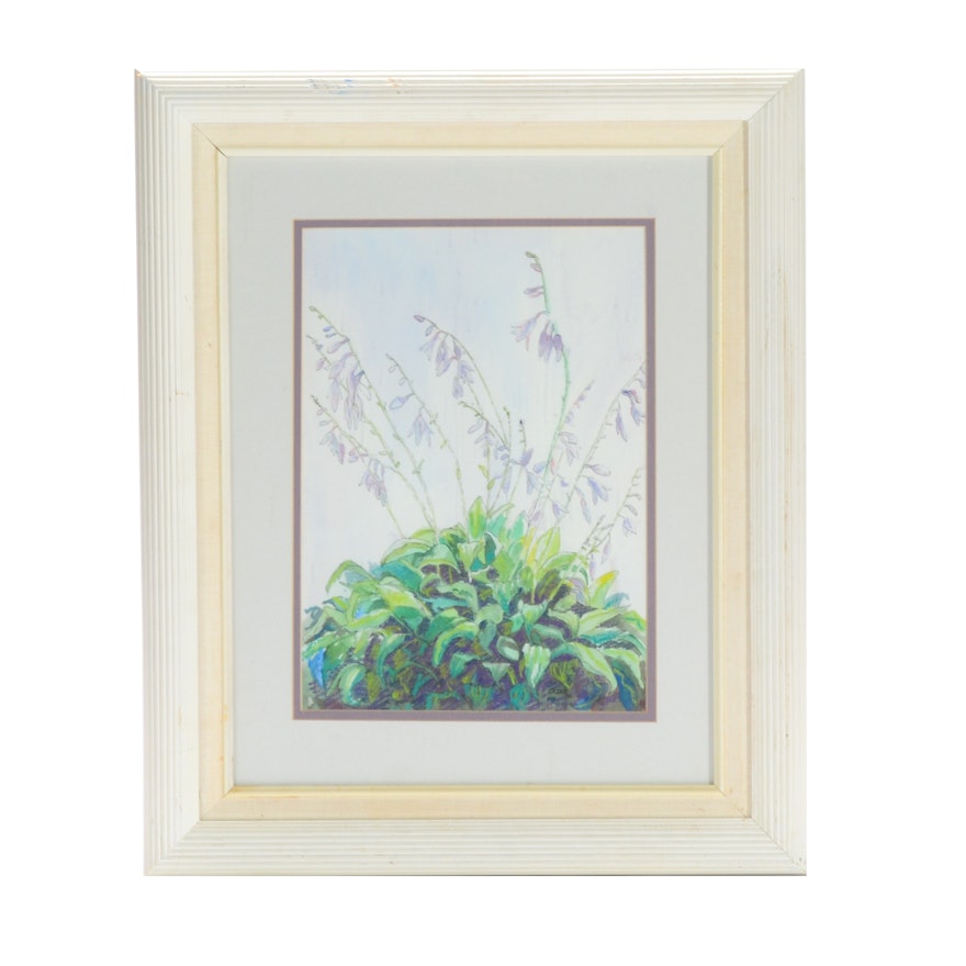 Masha Lazar Pastel Botanical Drawing