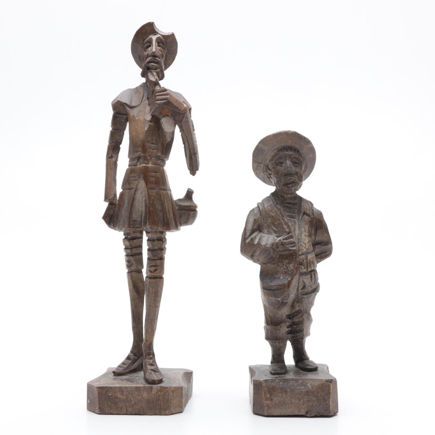 Decorative Hand Carved Wooden Figurines