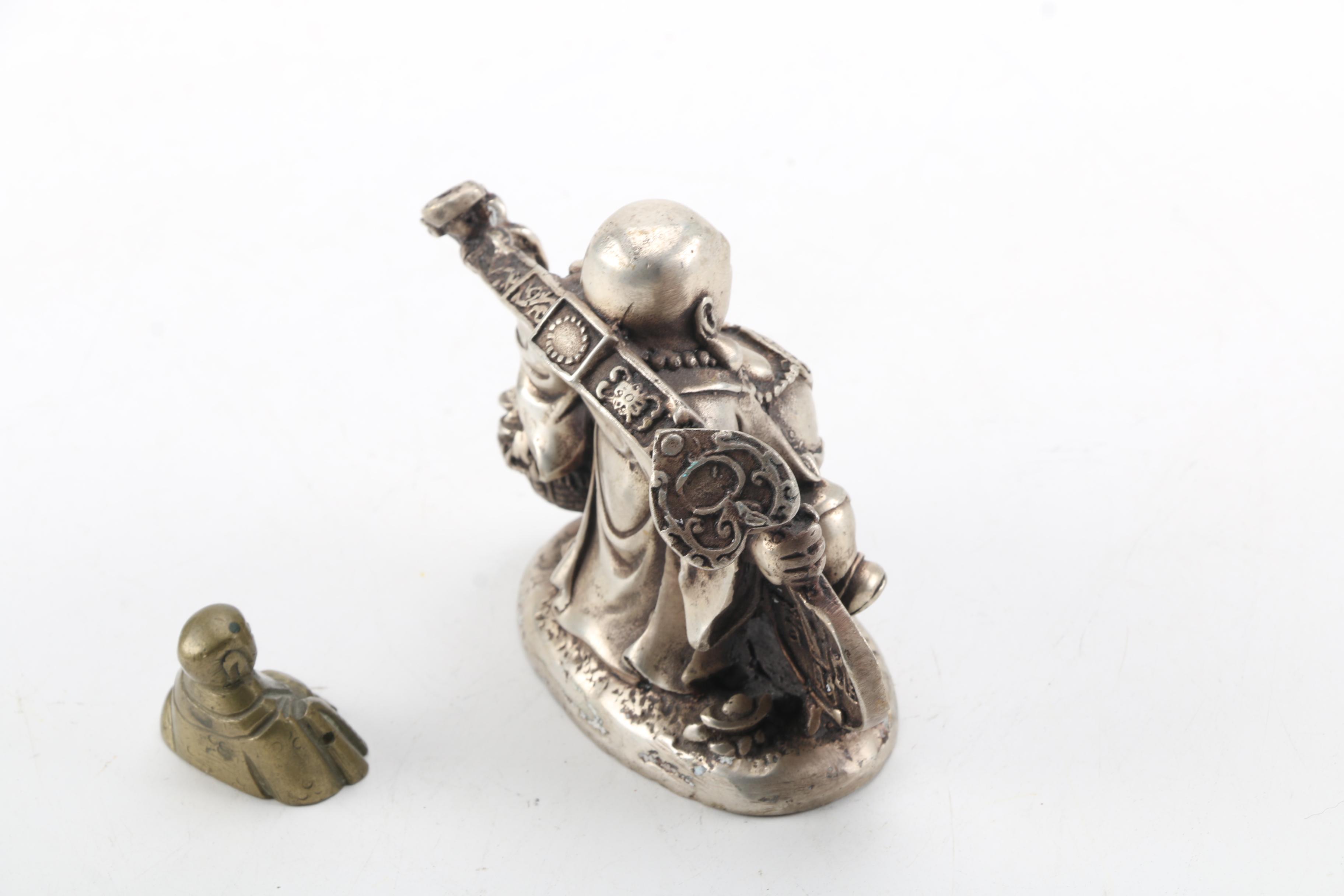 Brass and Metal Budai Figurines