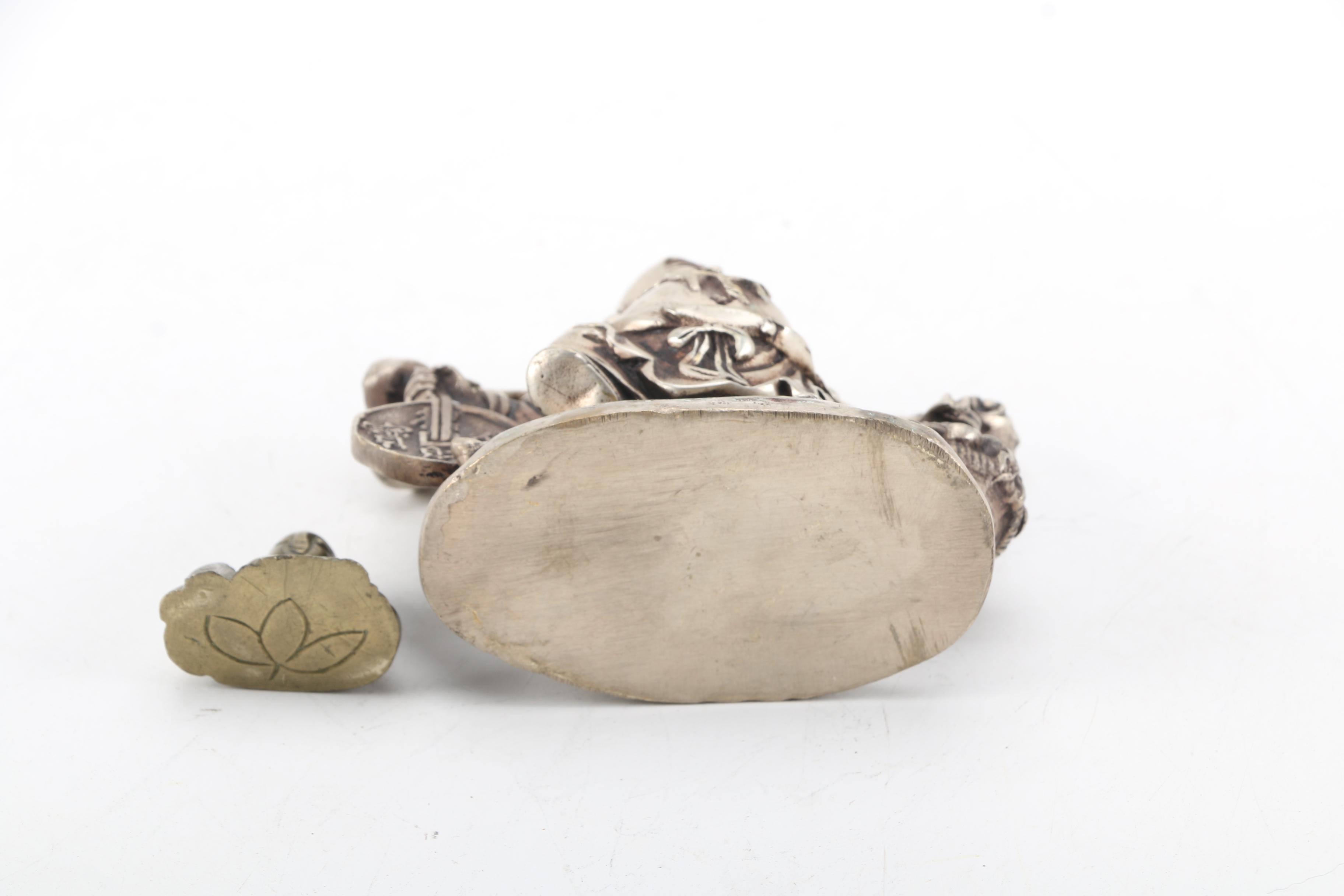 Brass and Metal Budai Figurines