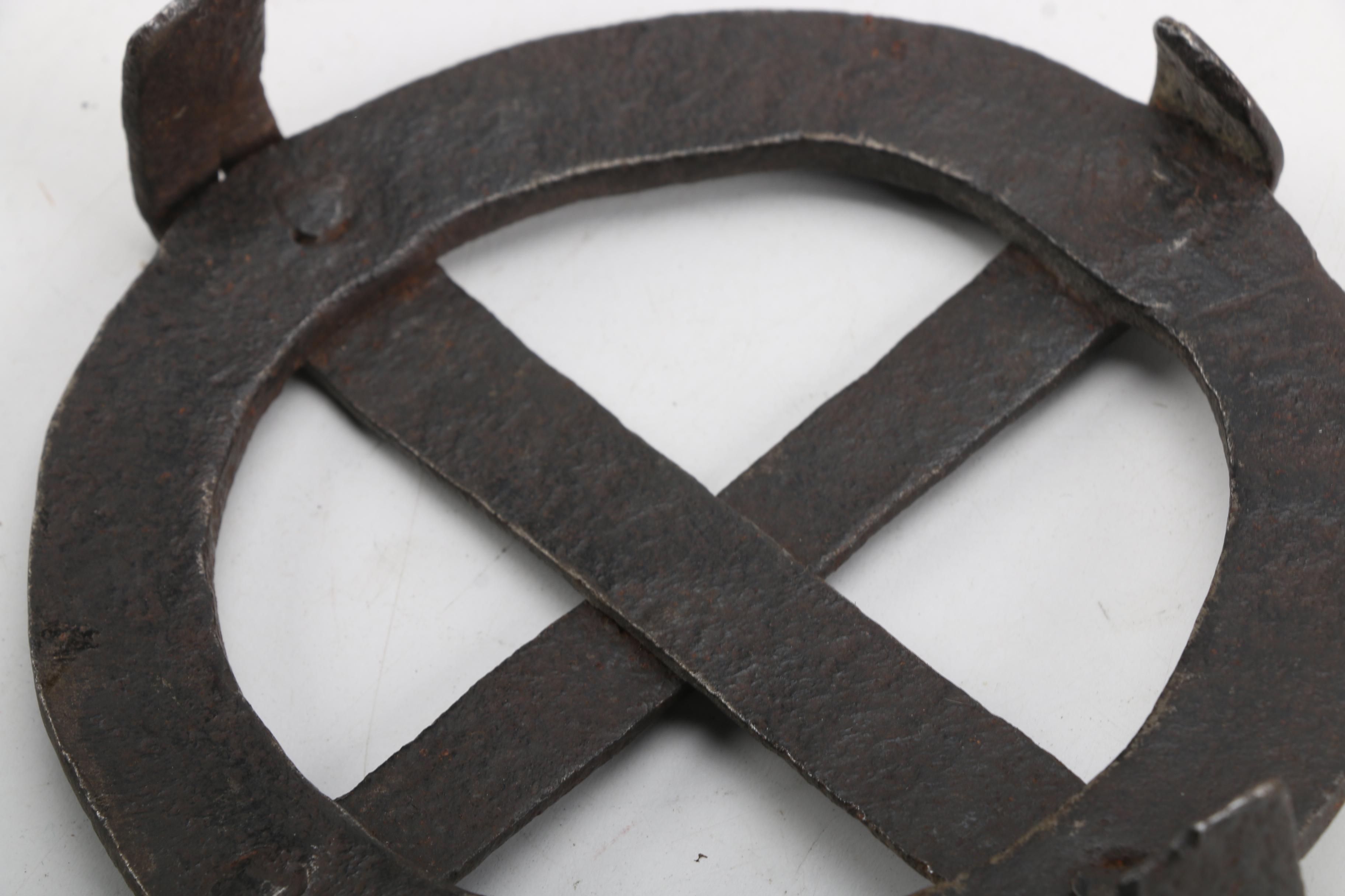 Cast Iron Candleholder and Trivet