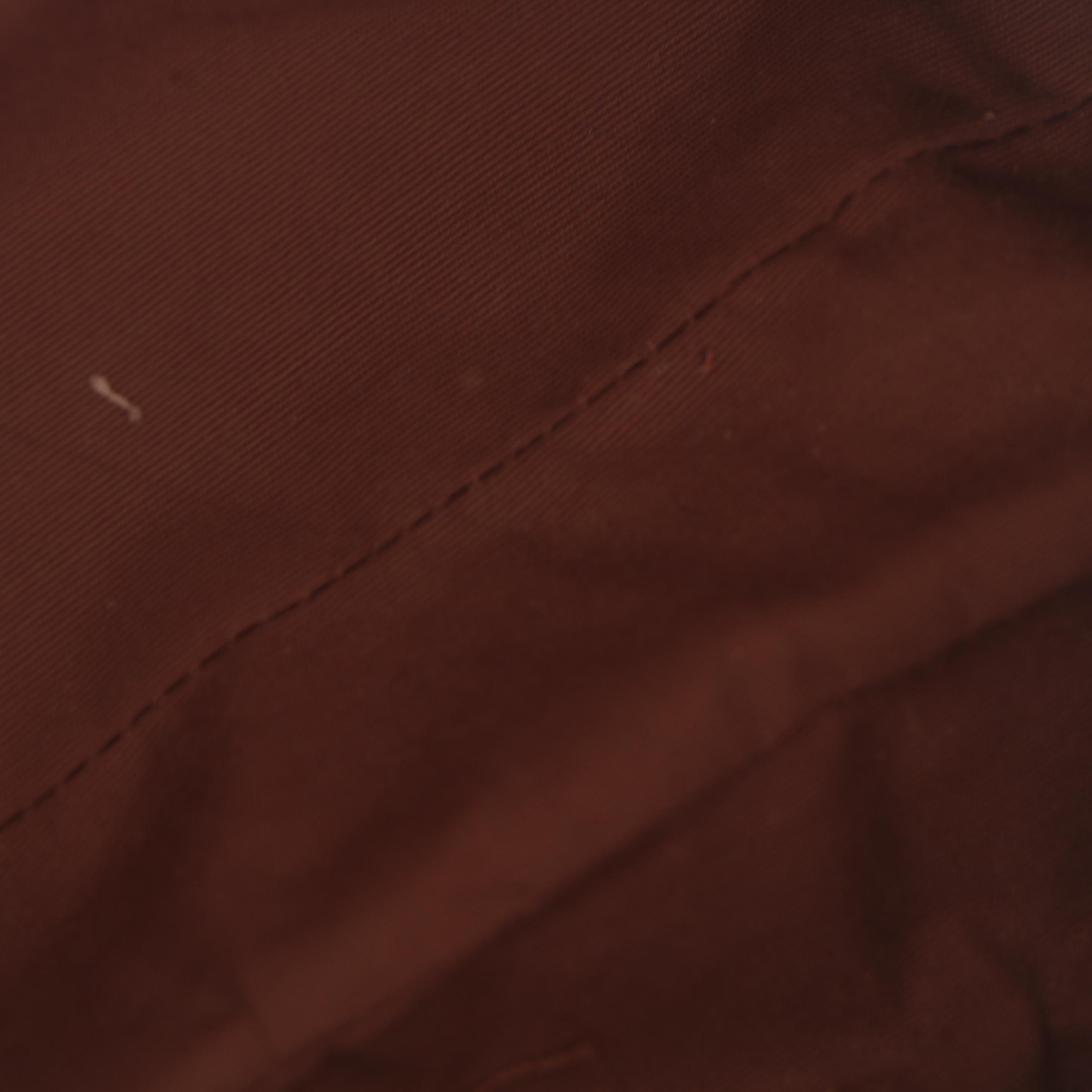 Brooks Brothers Tan Canvas and Leather Handbag